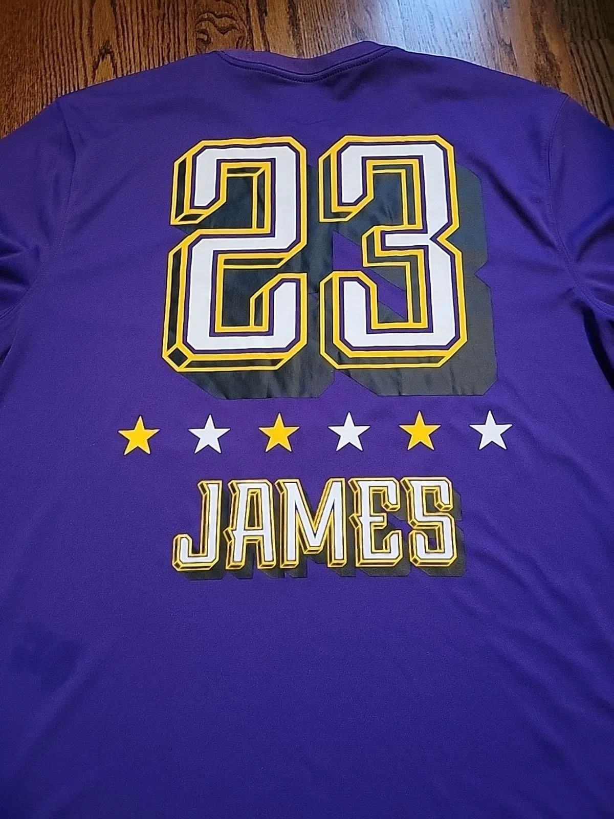 Product image for Lebron James Los Angeles Lakers Shirt Mens Size 2XL Basketball Tshirt Top Tee - Fanatics
