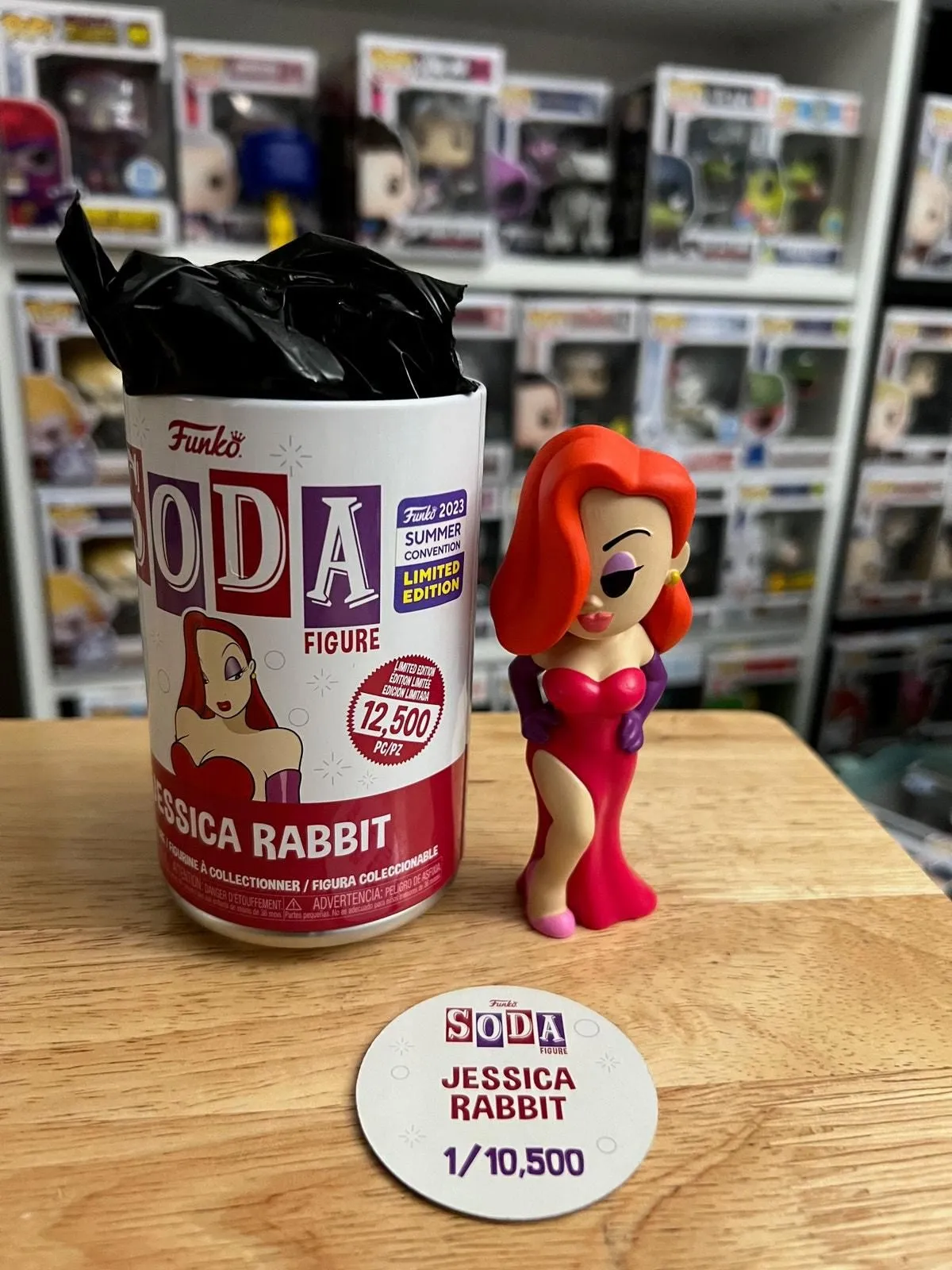 Product image for LIMITED EDITION 10,500 PIECE Jessica Rabbit Funko Soda Disney Who Framed Roger