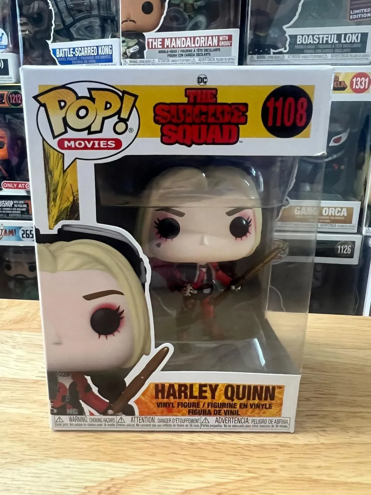 Product image for Harley Quinn Bodysuit Suicide Squad Funko Pop #1108 DC Comic Movie Margot Robbie