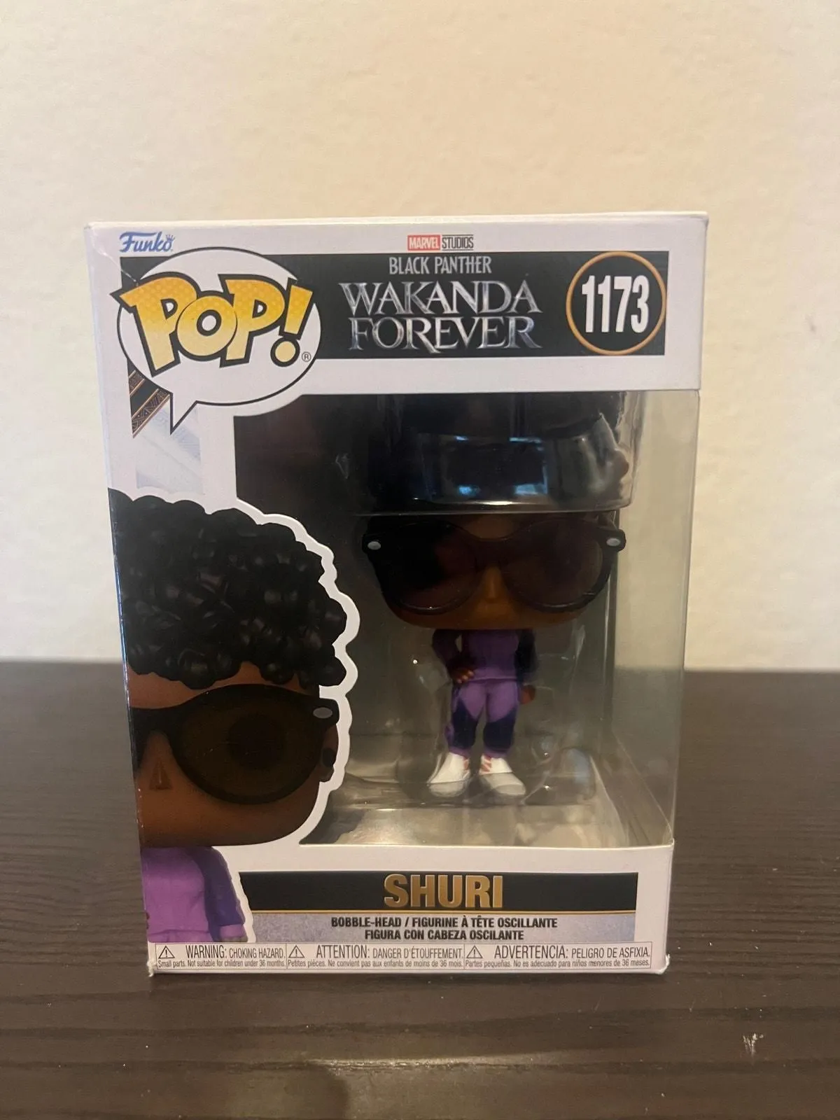 Product image for Shuri Black Panther Wakanda Forever Funko Pop #1173 Bobblehead Marvel MCU Comics