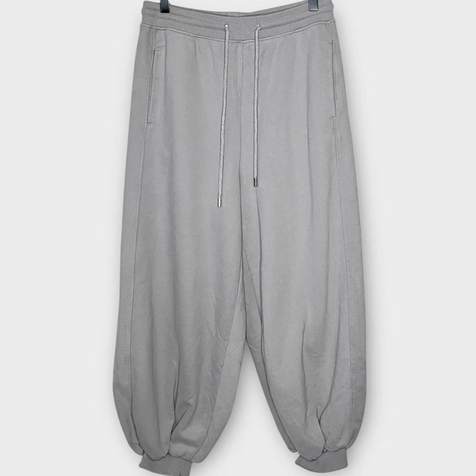 Product image for NAP Loungewear Balloon Cotton Jogger Sweatpants Size Medium Gray Comfy - pre-owned---excellent - Nap Loungewear