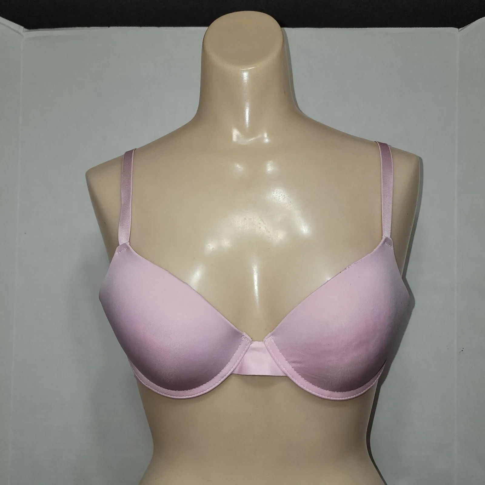 Product image for Prima Valentina Intimates Pink Padded Underwire Bra w/ Back Closure - Size 34B