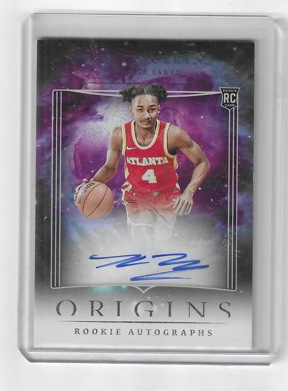 Product image for 2022 Panini Origins Kobe Bufkin Auto RC--Hawks - 2022 - Basketball - 4 - RC - Panini - 2022 Panini Origins - Atlanta Hawks - Yes