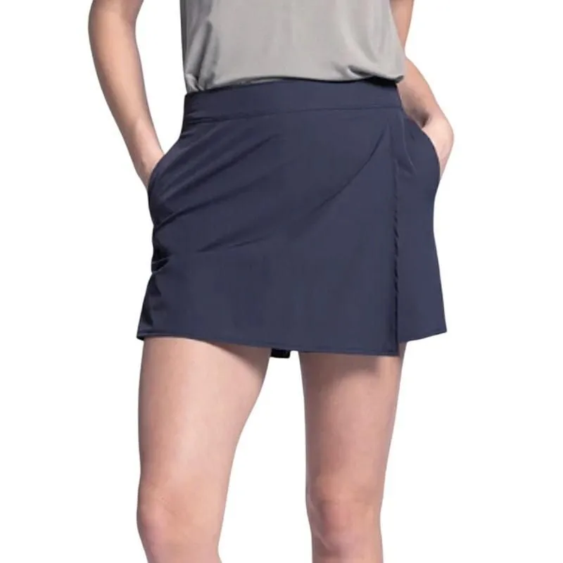 Product image for Thread & Supply Reeves Skort in Charcoal Blue, Size S - new-with-tags - Thread & Supply