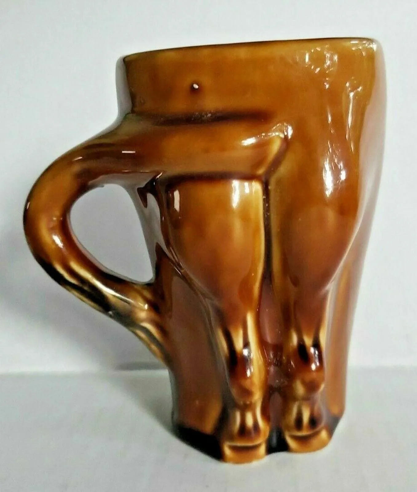 Product image for Vintage1960's Horses Ass Mug 4.75" Tall "There Is One In Every Family" NOS Japan - new-without-box