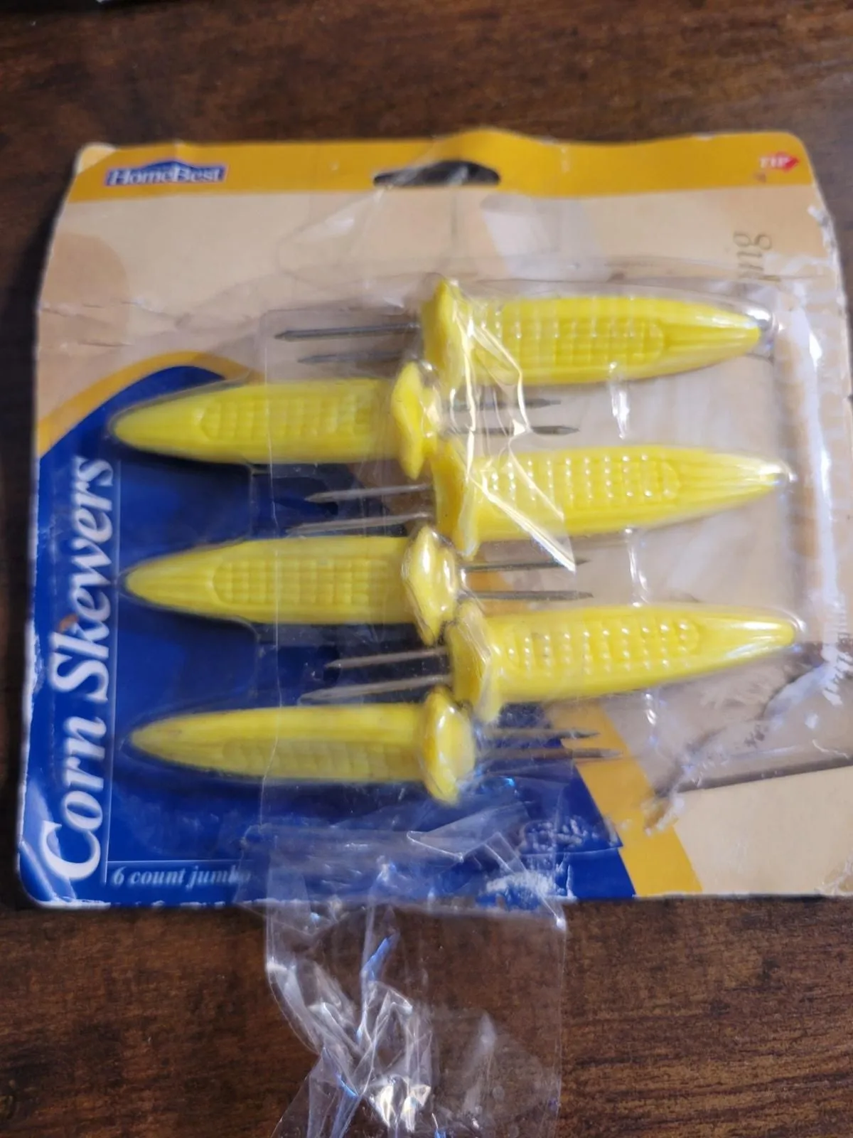 Product image for Vintage HomeBest 21394 Corn Skewers Set/6 in Package - pre-owned---good