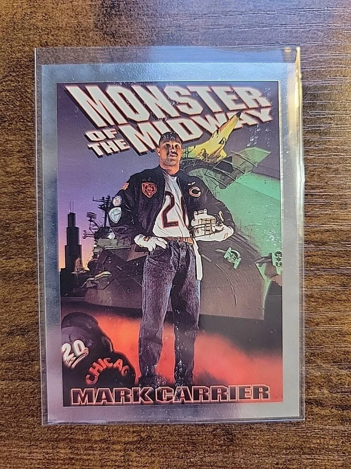 Product image for Mark Carrier 1992 Skybox Primetime #M02/15 - Monster of the Midway - Fresh Pull