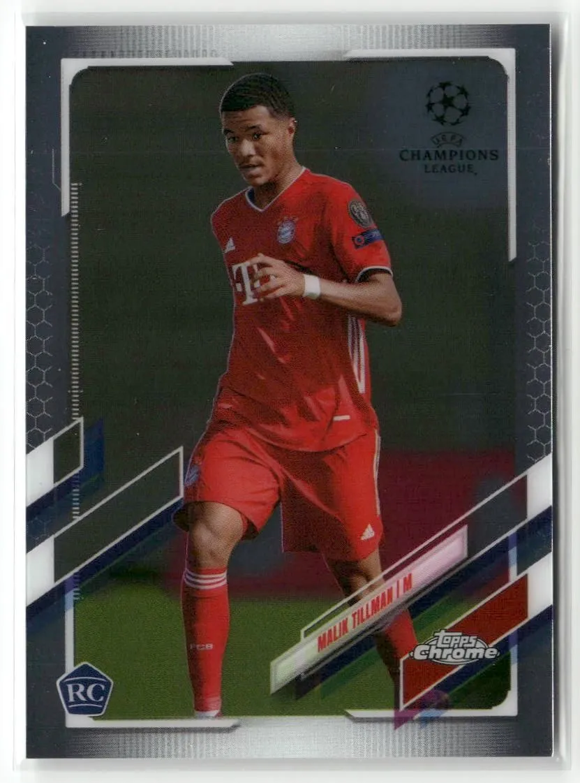 Product image for 2020-21 Topps Chrome UEFA Champions League #5 Malik Tillman