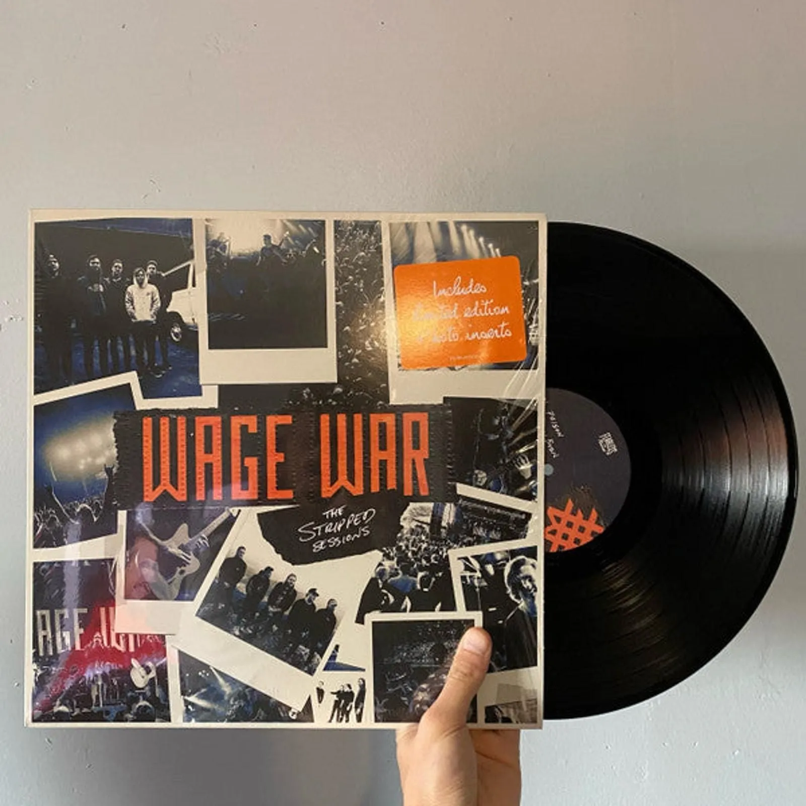 Product image for Wage War - The Stripped Sessions (LP, Bla)