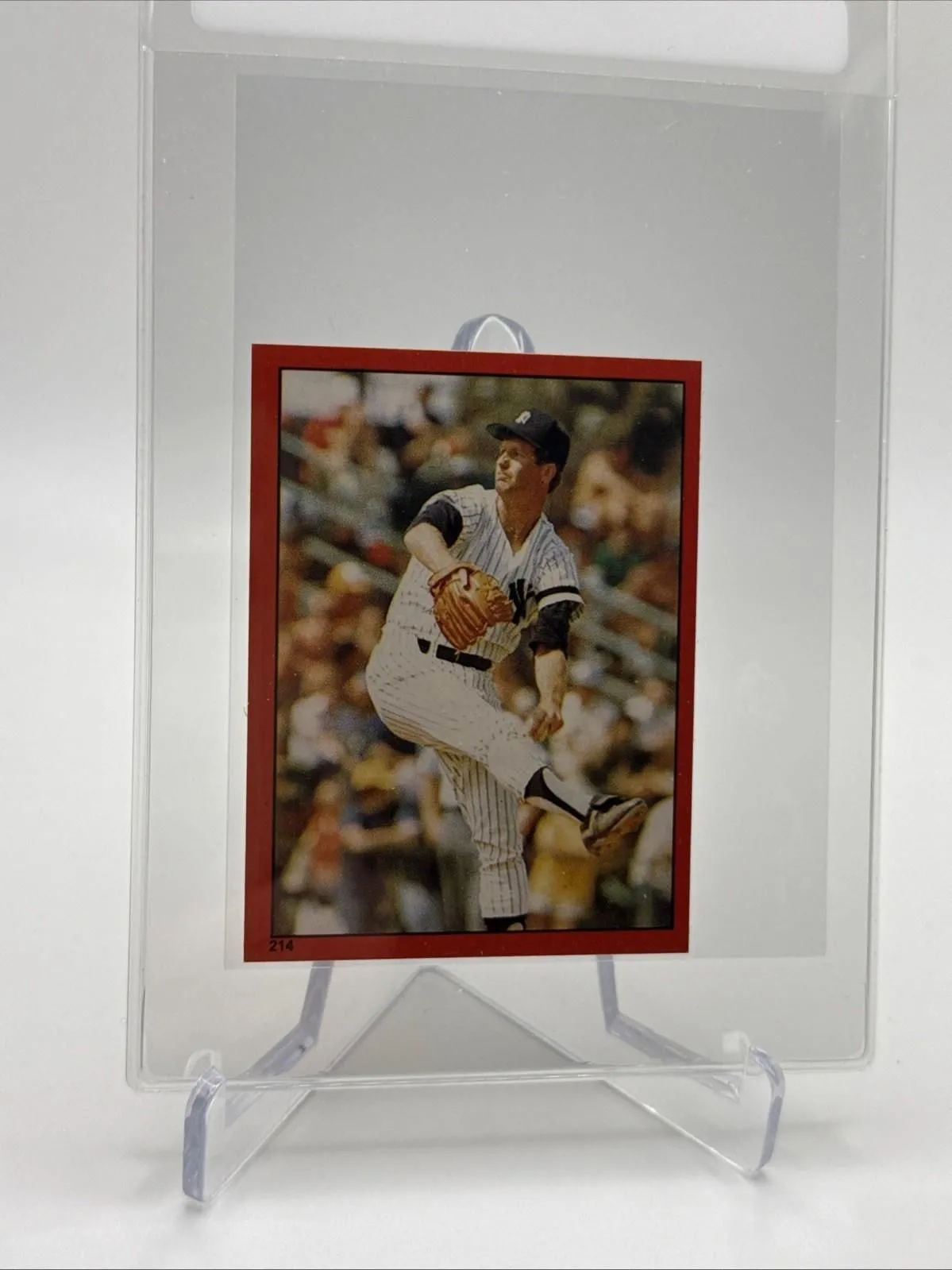 Product image for 1982 O-Pee-Chee Stickers Tommy John Baseball Card #214 NM-MT FREE SHIPPING - 1982 - Baseball - 214 - Sticker - Major League (MLB) - O-Pee-Chee - Tommy John - 1982 O-Pee-Chee - New York Yankees - No