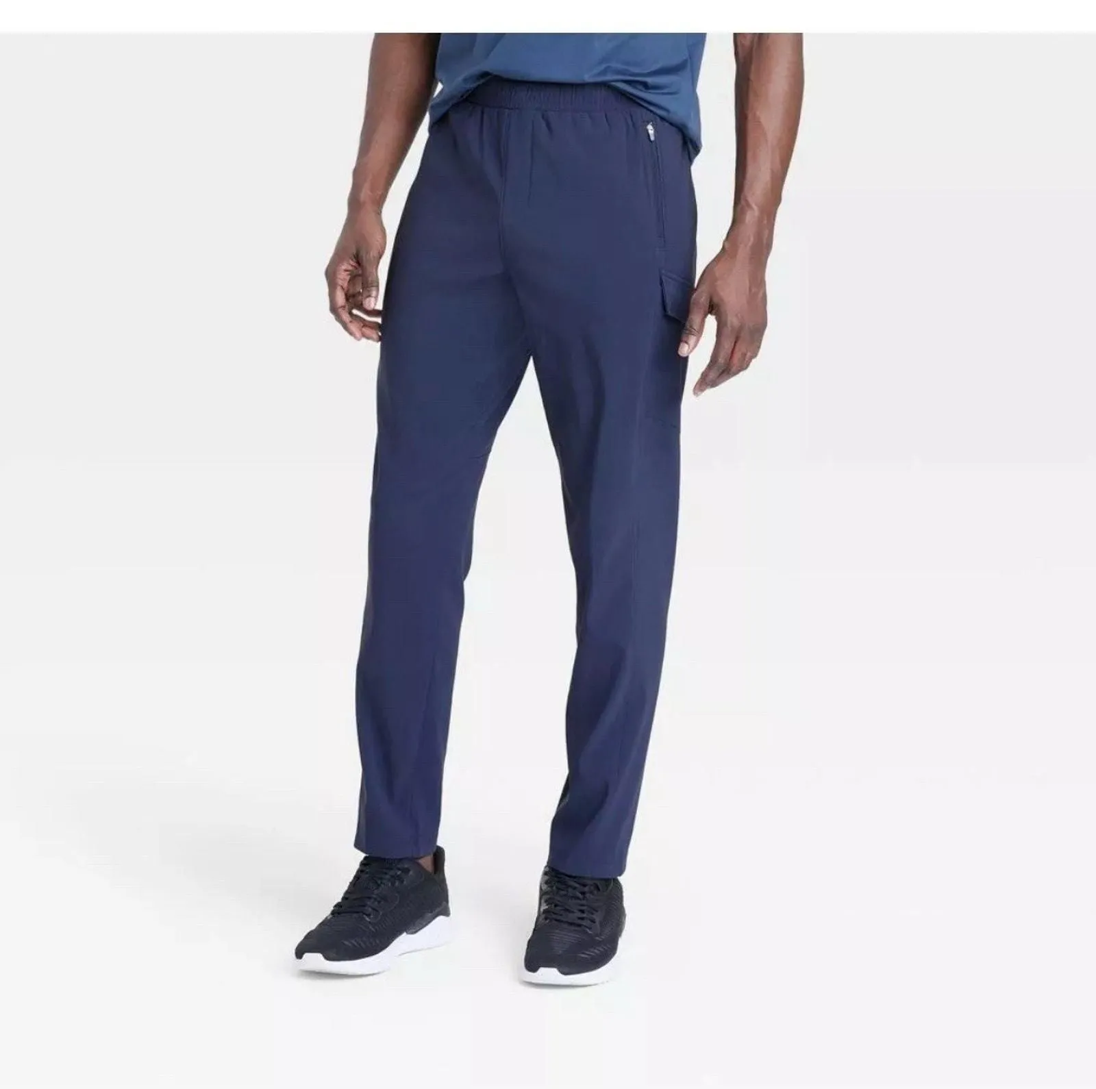 Product image for All In Motion Men's Water Resistant Cargo Jogger Pants Midweight Loose Fit XXL - new-with-tags - All In Motion