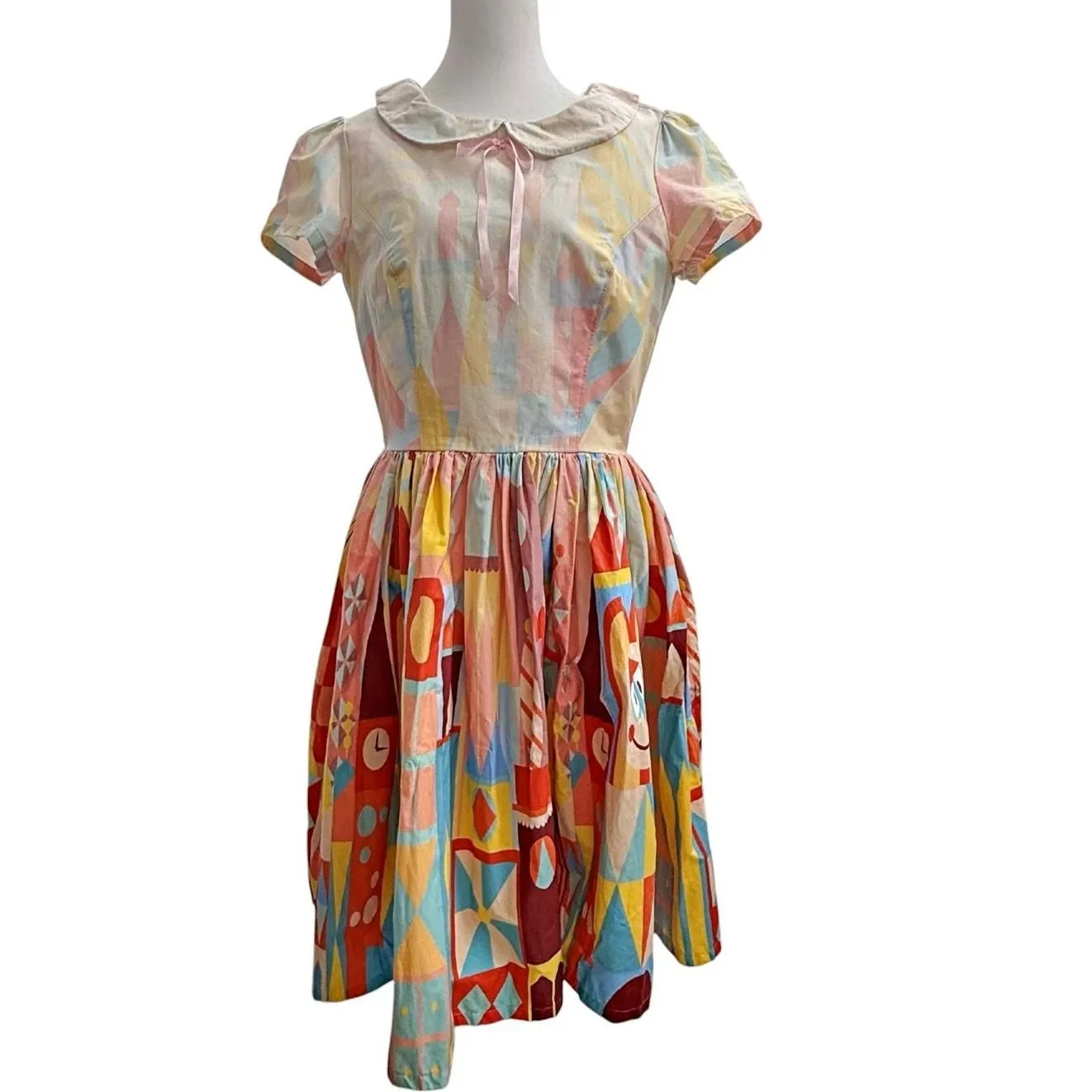 Product image for Vintage Inspired by Jackie Handmade Whimsy Rockabilly Swing Dress *FLAW* - Vintage Inspired by Jackie
