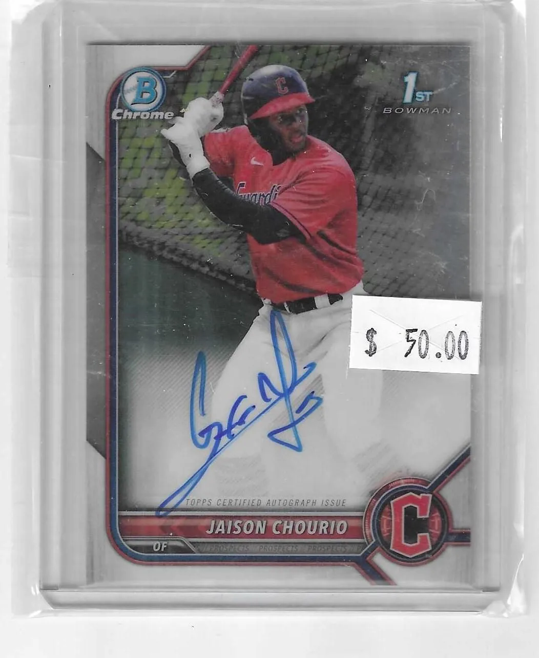 Product image for 2022 Topps Bowman Ronny Henriquez #CPA-RH Chrome Prospect Auto - 2022 - Baseball - CPA-RH - Topps - Ronny Henriquez - 2022 Topps Bowman - Chrome Prospect Autographs