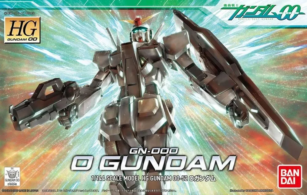 Product image for Bandai HG00 1/144 #52 O Gundam (Gray) "Gundam 00" Model Kit - 2076840
