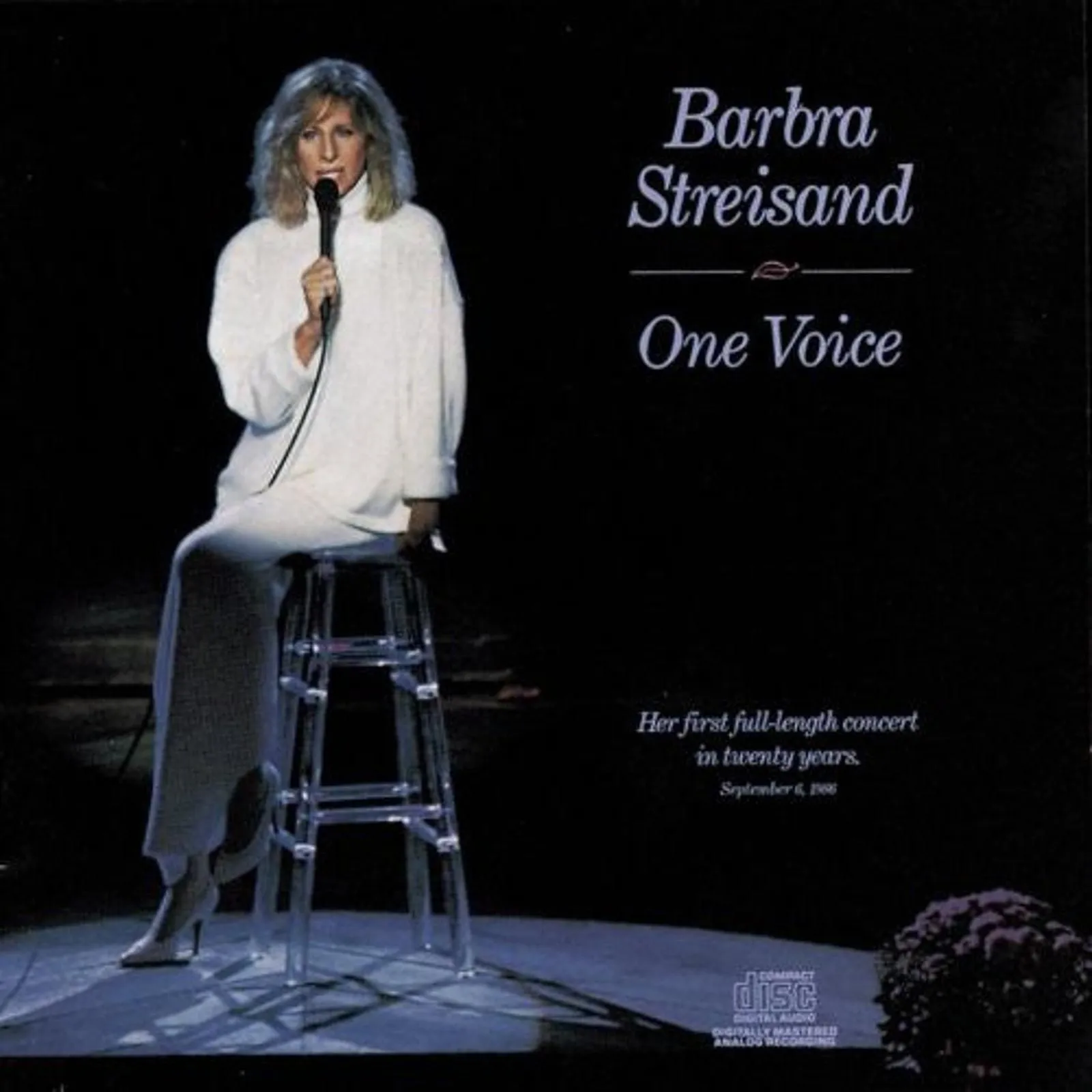 Product image for Barbra Streisand - One Voice (CD, Album, RP) - good-g-