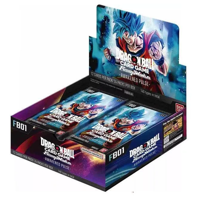 Product image for Dragon Ball Super Card Game - Fusion World - Awakened Pulse - Booster Box (24 Packs)