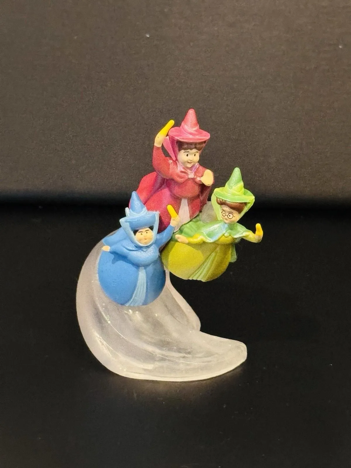 Product image for Disney Sleeping Beauty Fairies - FLORA, FAUNA & MERRYWEATHER - Toy Figure