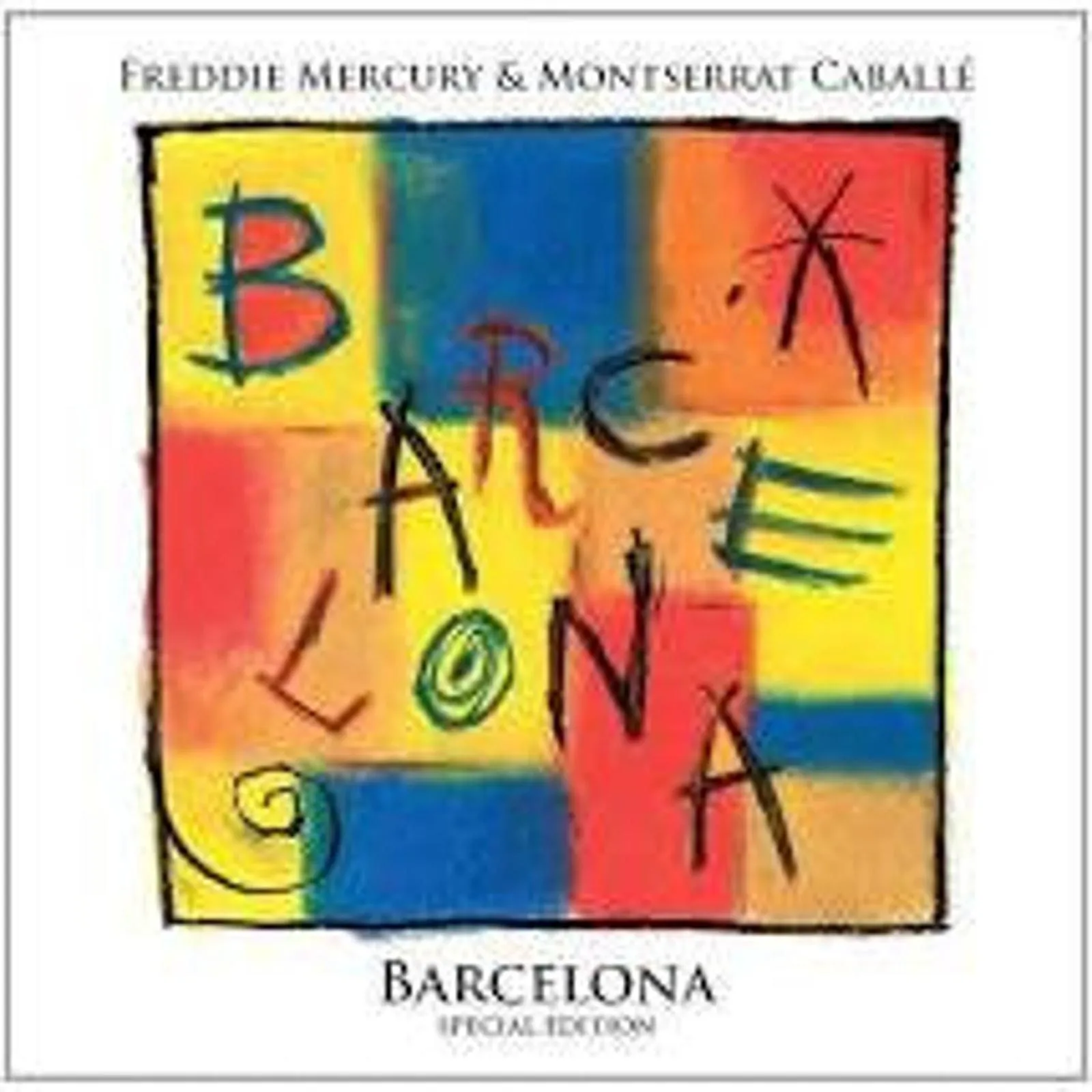 Product image for Freddie Mercury & Montserrat Caballé - Barcelona (LP, Album, RE, S/Edition, 1/2) - mint-m-