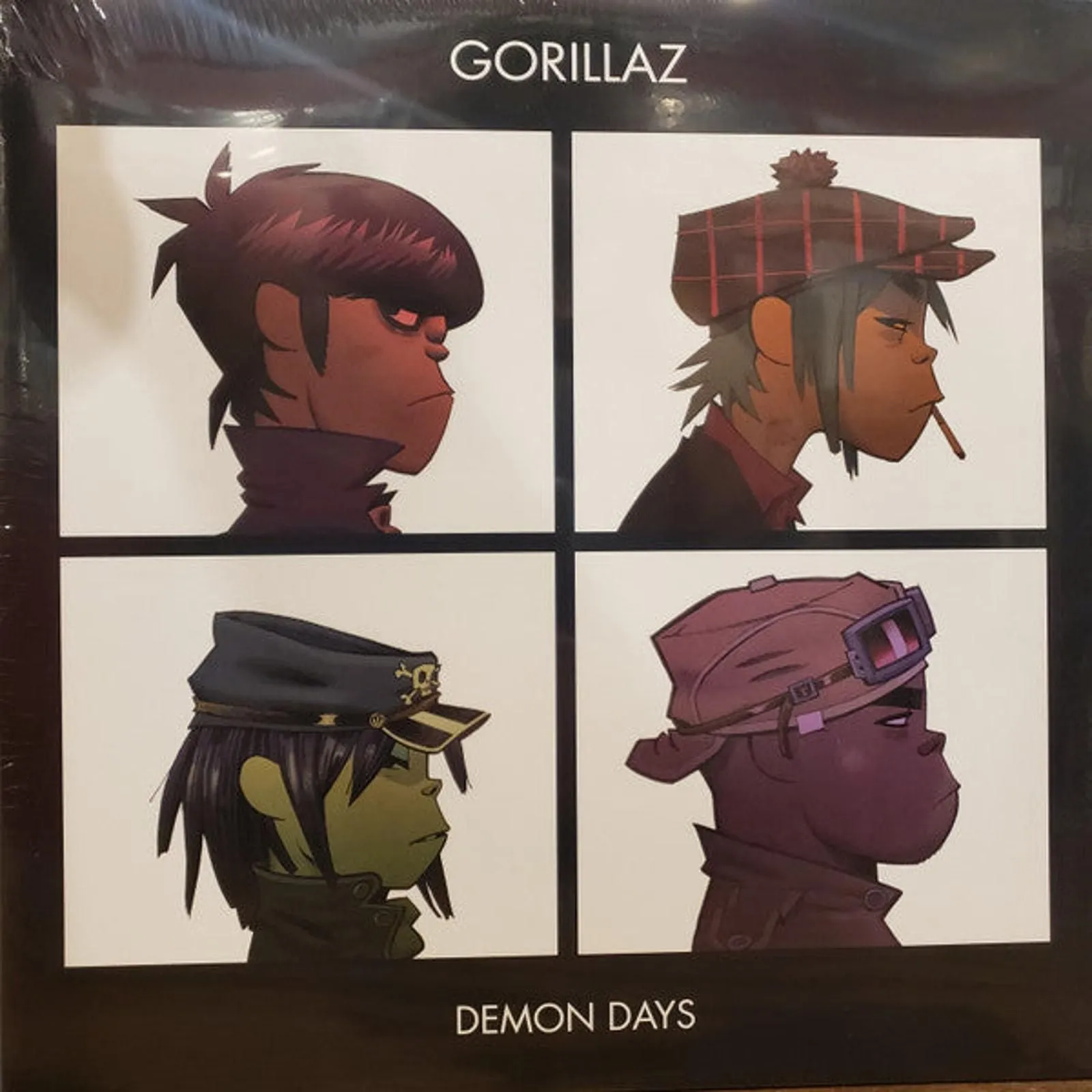 Product image for Gorillaz - Demon Days (2xLP, Album, RE, RM, RP) - mint-m-