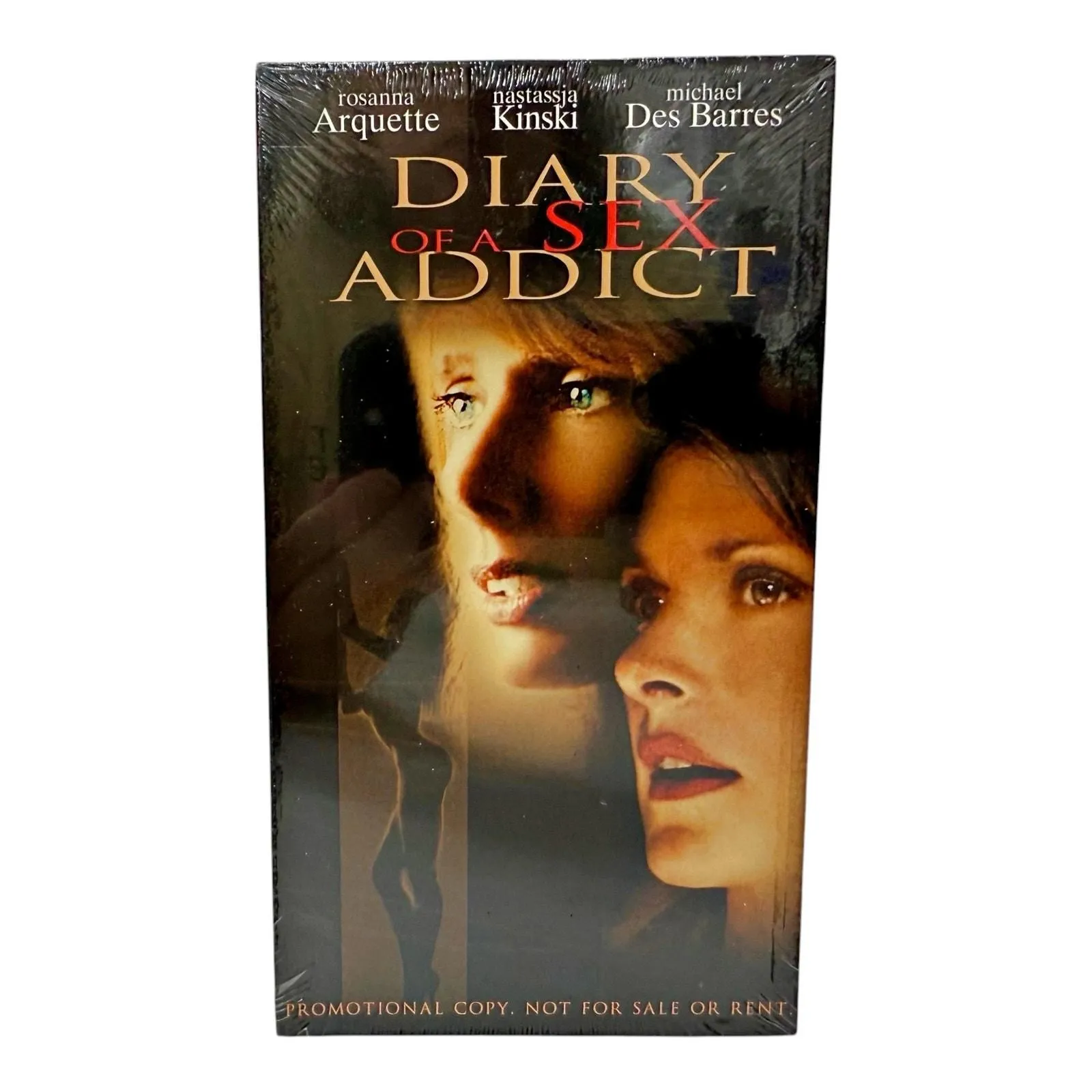 Product image for Diary of a Sex Addict VHS Screener Demo Promo SEALED 2000 Rosanna Arquette