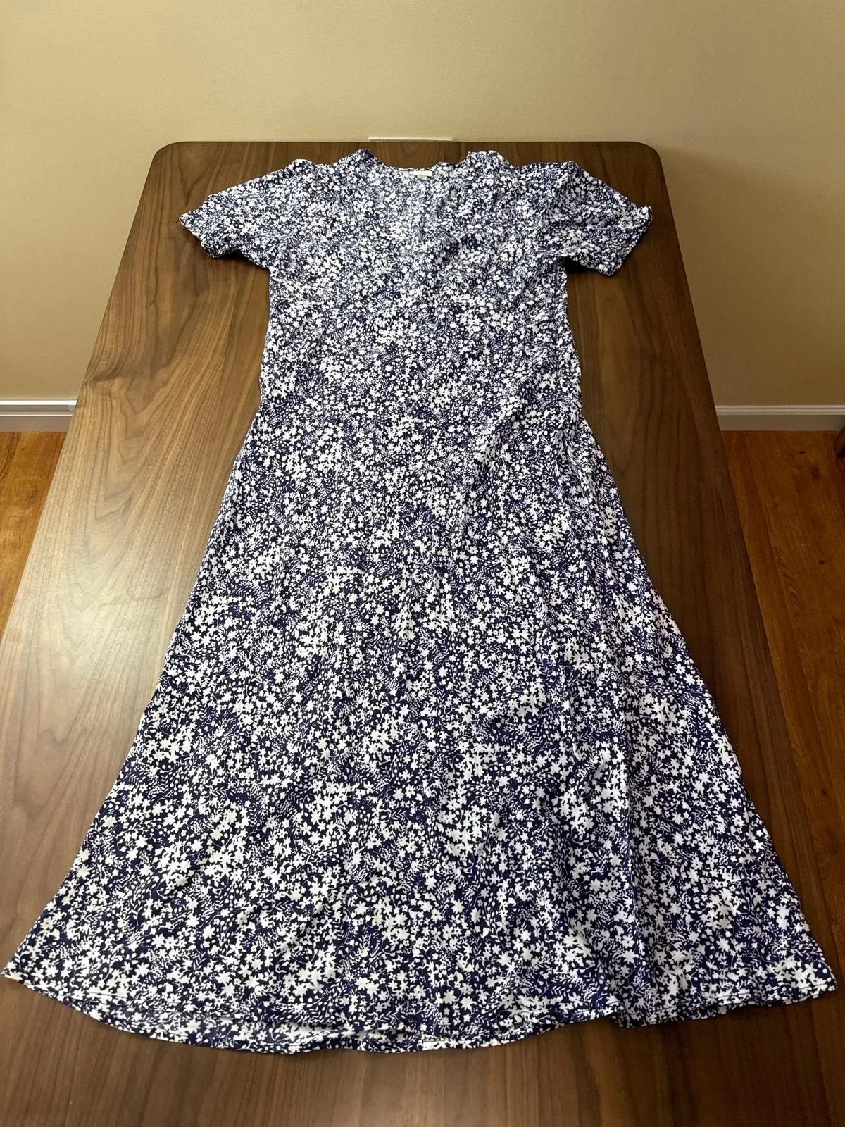 Product image for A new day midi dress blue floral size XL NWOT ￼ - A New Day
