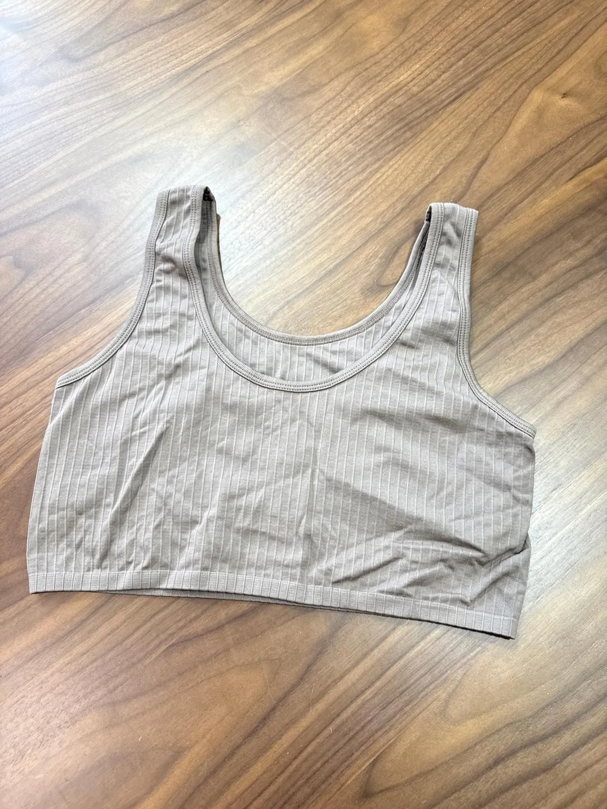 Product image for Aerie seamless bra, crop size large NWOT brown color - Aerie