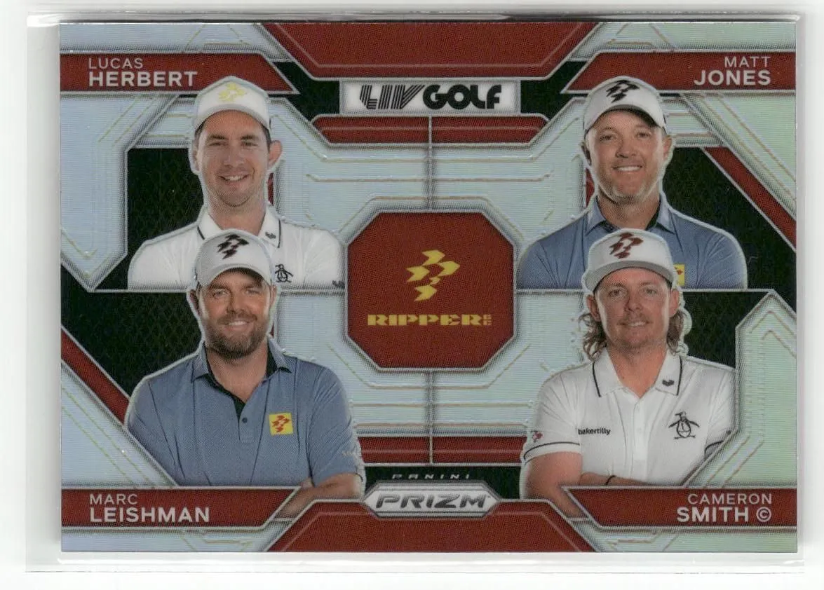 Product image for 2024 Panini Prizm LIV #65 Lucas Herbert /  Leishman /Smith /Jones Silver