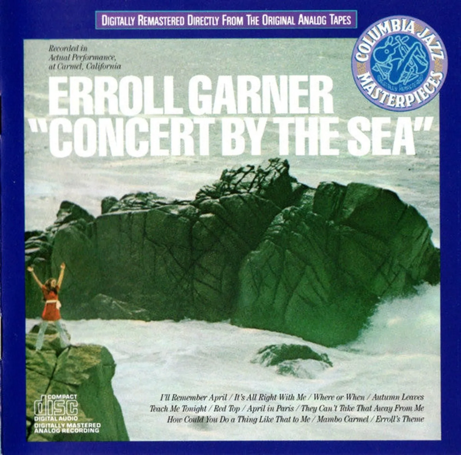 Product image for Erroll Garner - Concert By The Sea (CD, Album, RE, RM, RP) - good-g-