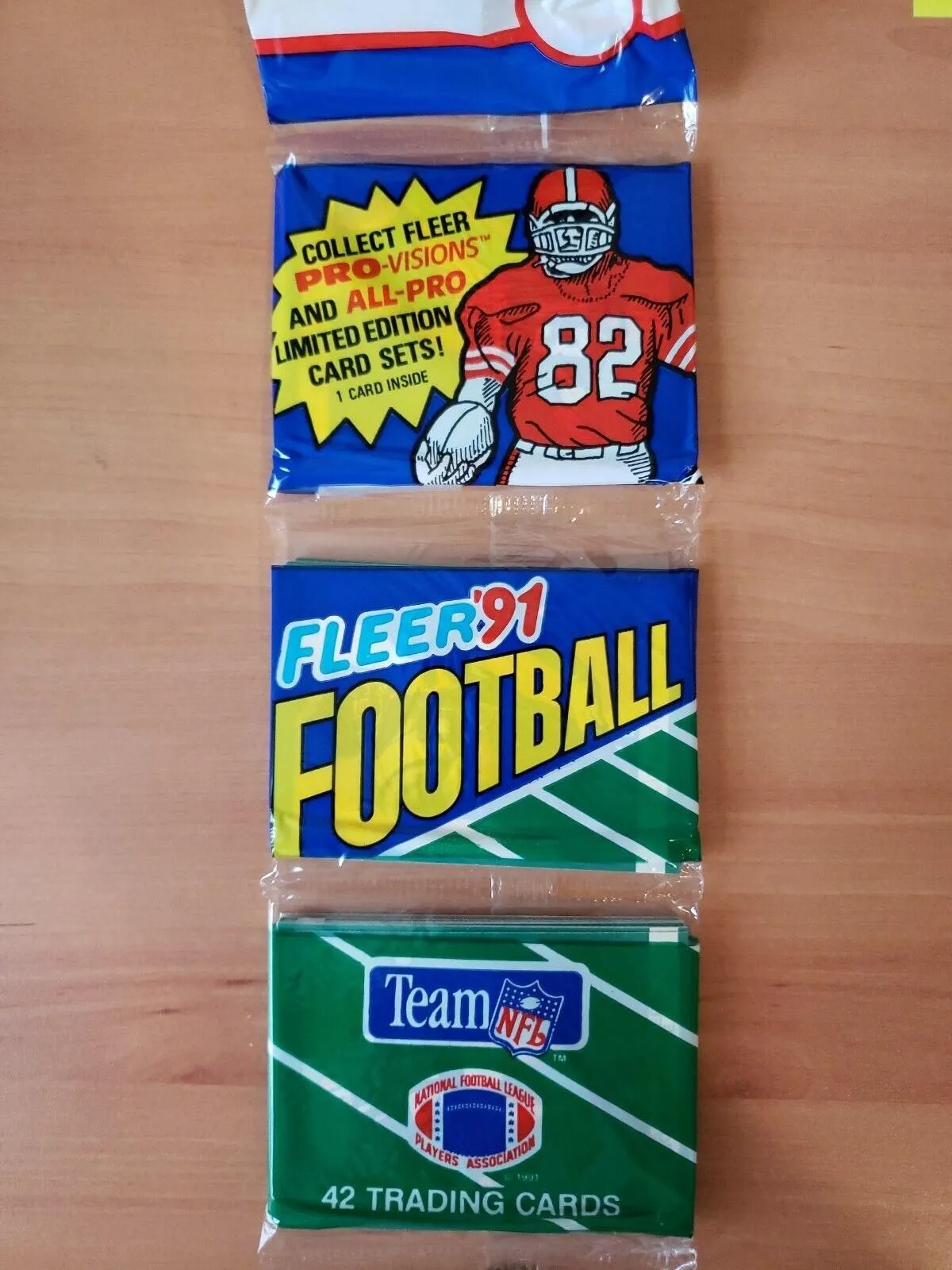 Product image for 1991 Fleer Football Rack Pack - #2 Bobby Humphrey All Pro insert