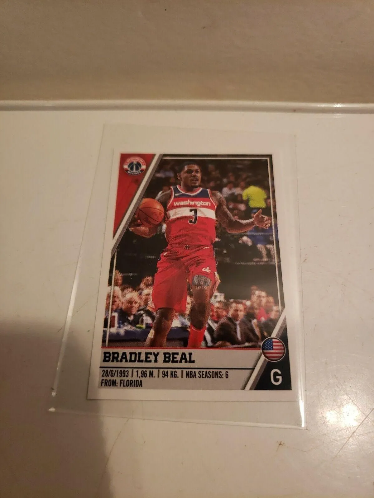 Product image for 2018-2019 Panini Sticker #205 - Bradley Beal - Wizards - European Italy