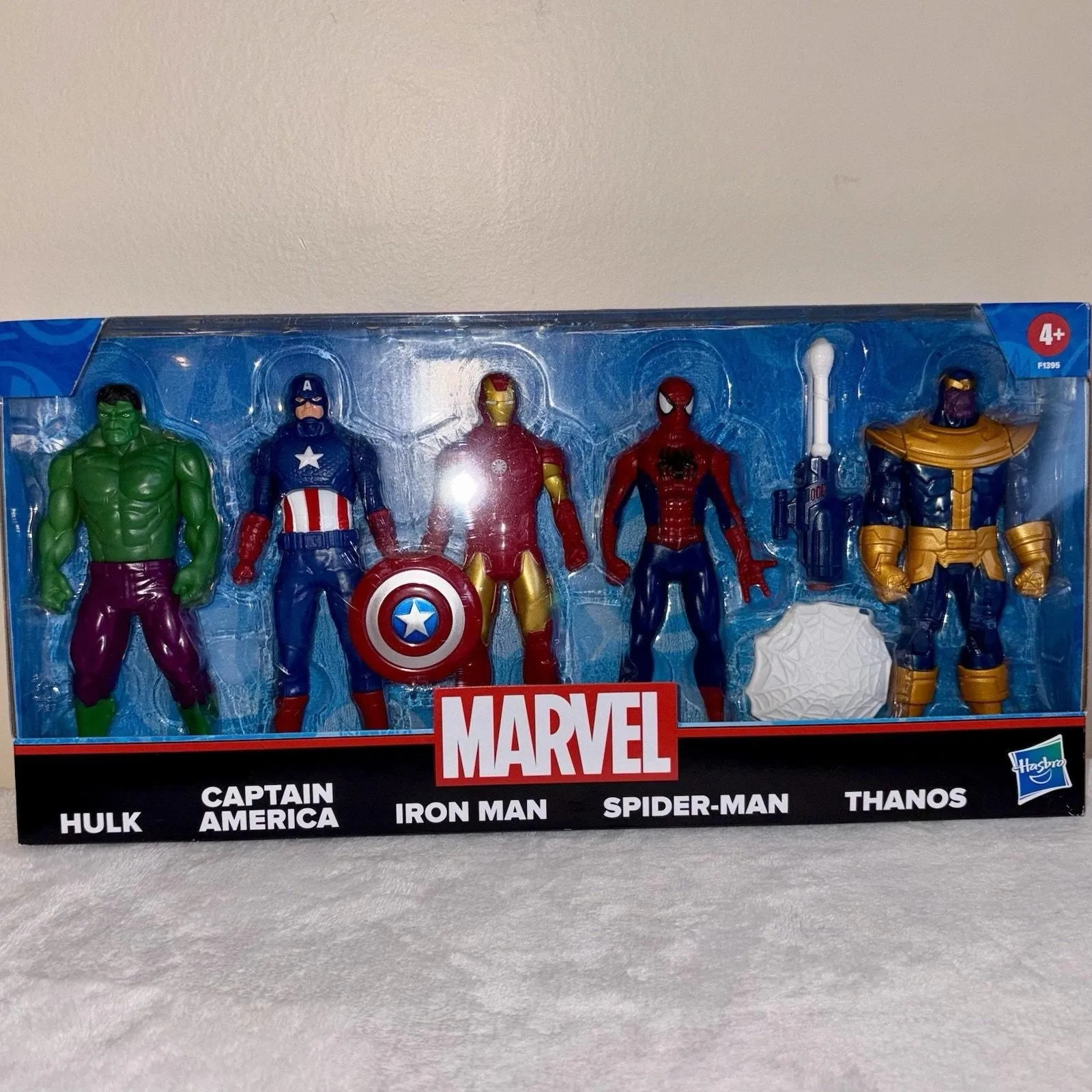 Product image for Marvel Avengers 5-Pack 6” Action Figures Set Ironman Spider-man Captain America