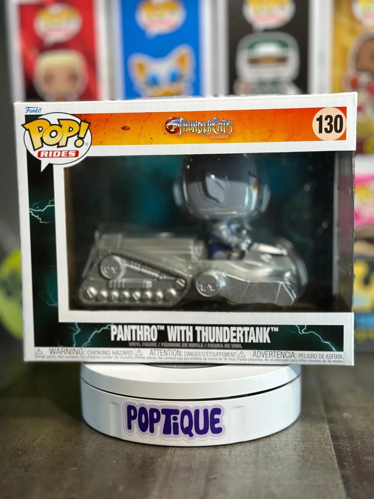 Product image for ThunderCats Panthro with Thundertank Funko Pop! Ride
