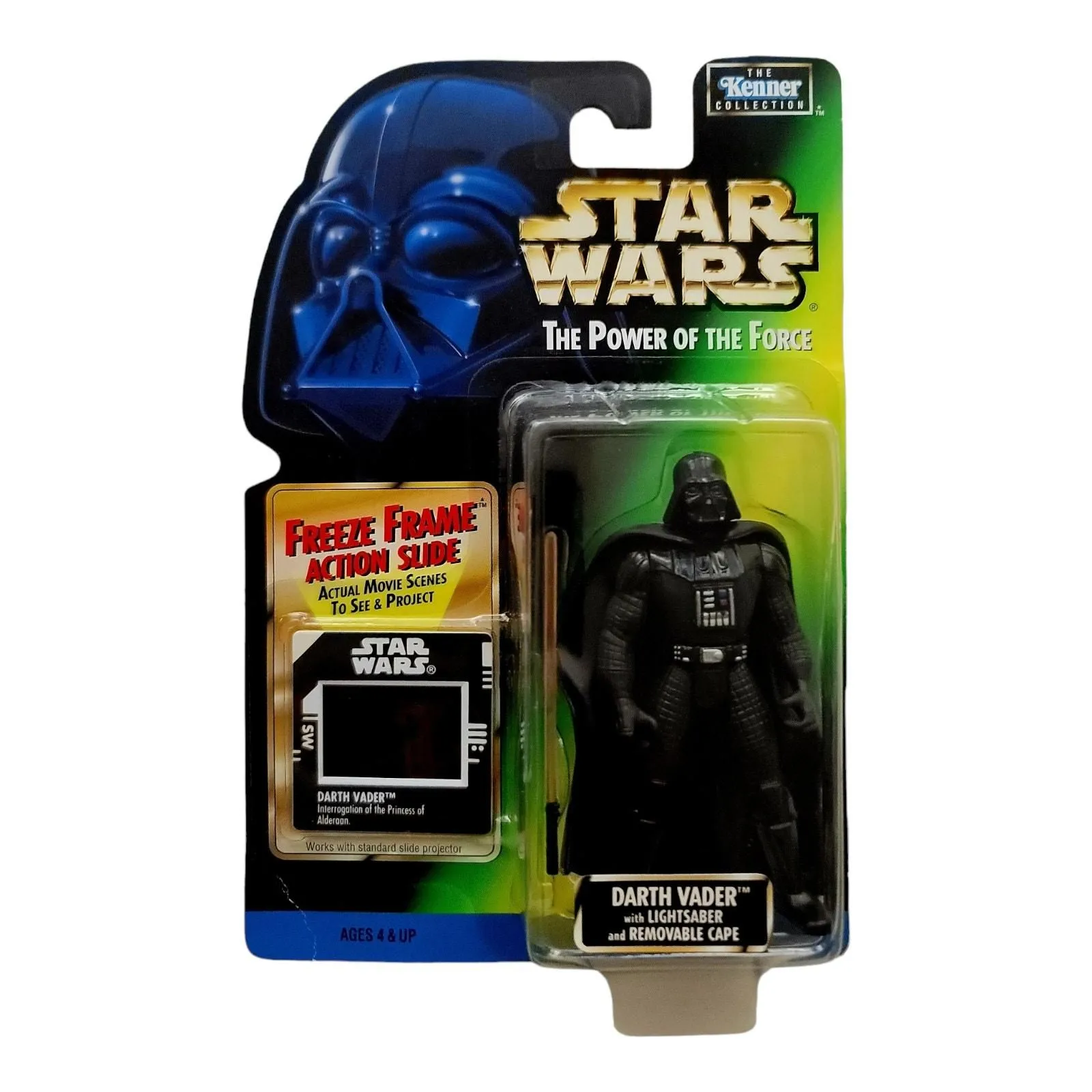 Product image for Star Wars POTF2 Darth Vader, Freeze Frame, Hasbro '97