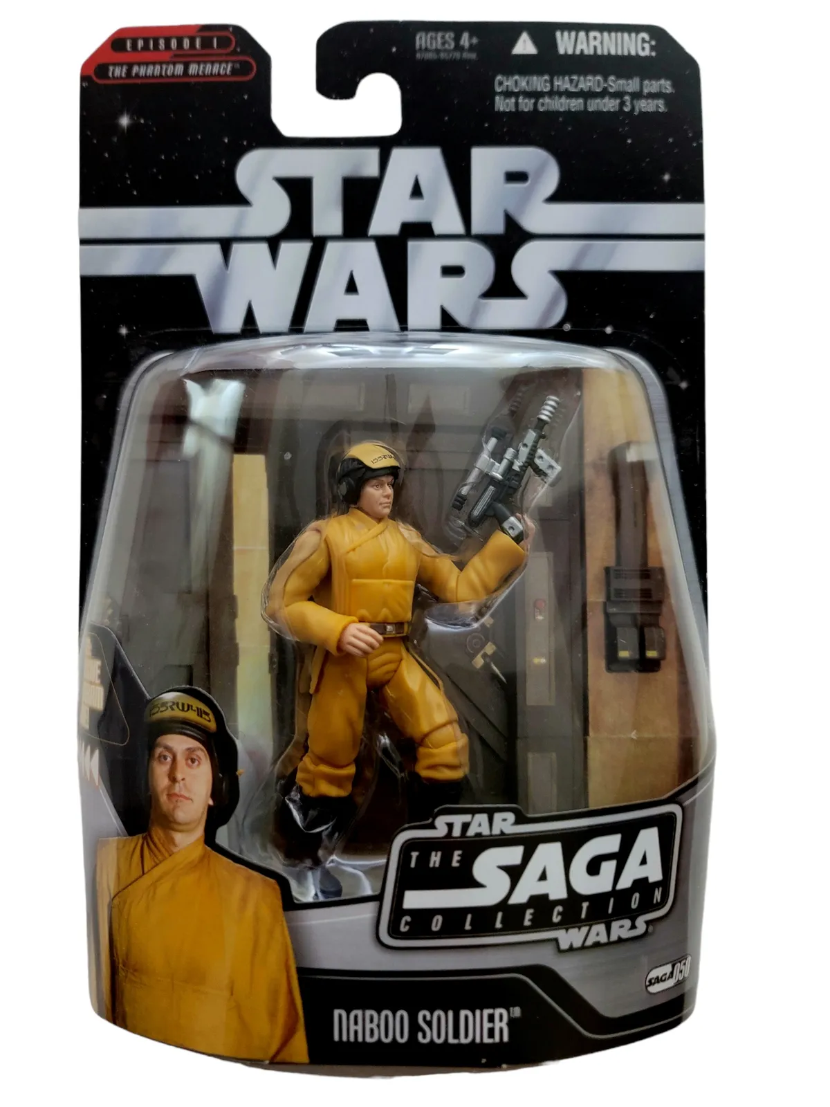 Product image for Star Wars Saga Collection #050 Naboo Soldier, Hasbro '06