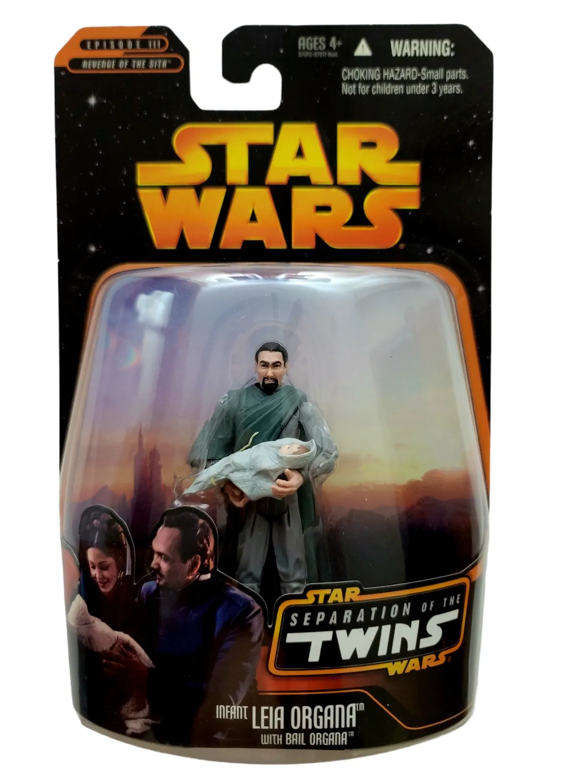 Product image for Star Wars Saga Collection EPIII Infant Leia & Bail Organa, Sep of the Twins