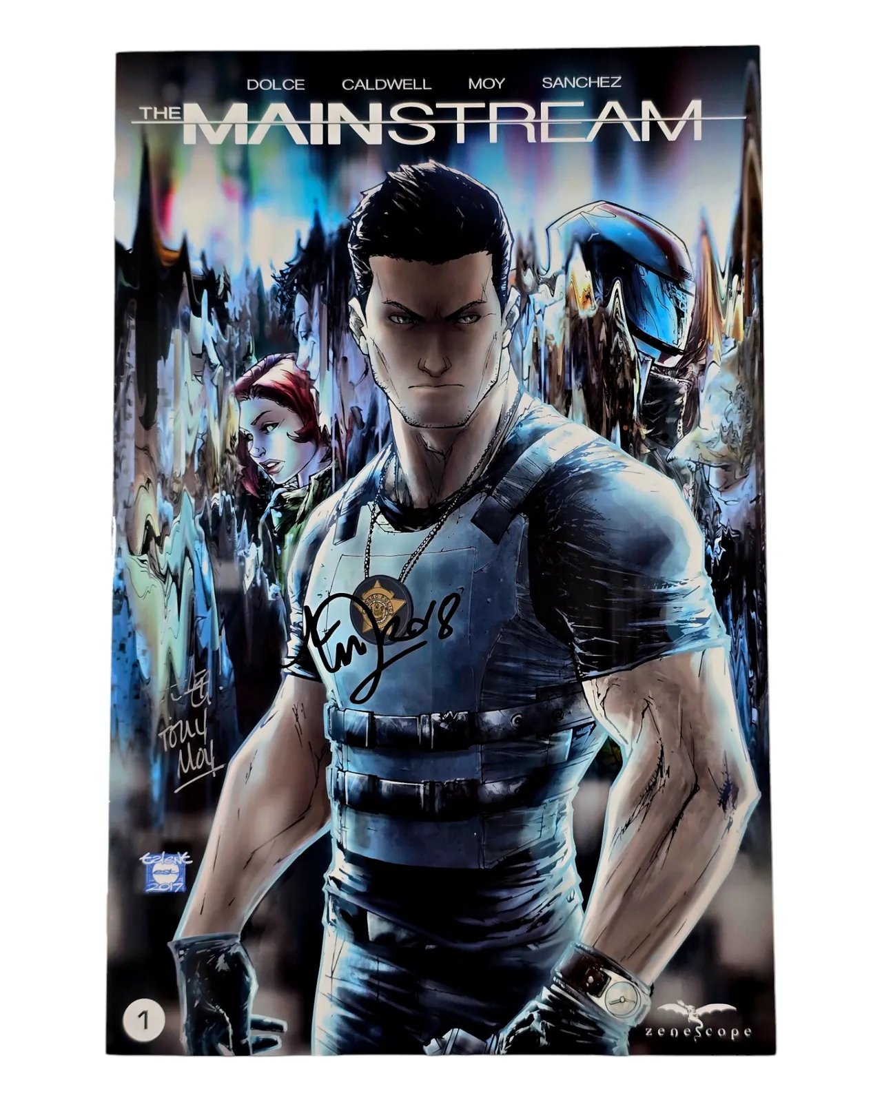Product image for The Mainstream #1, Triple Signed, Zenescope '18