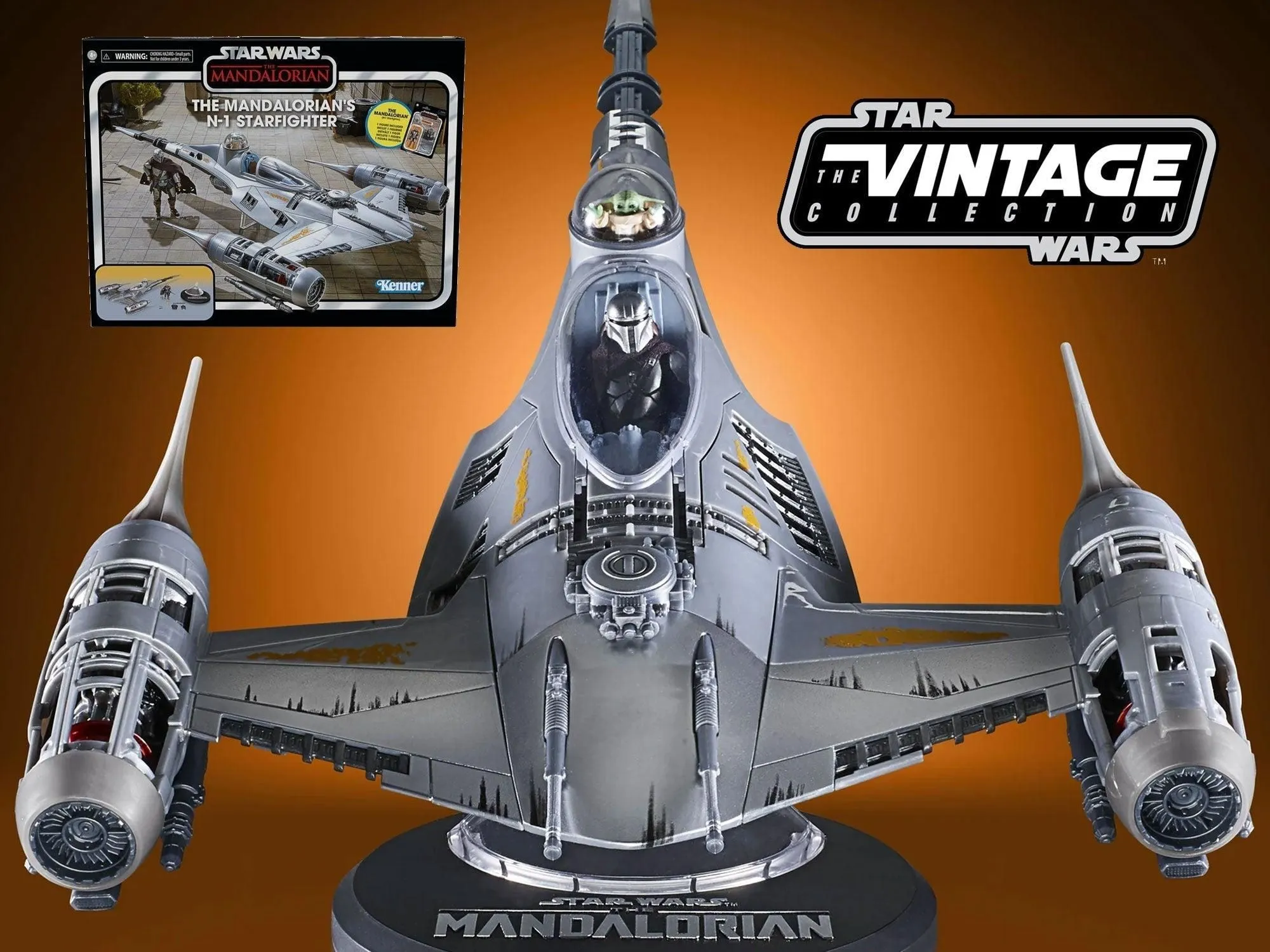 Vintage collection Mandalorian N1 Starfighter.. a true thing of beauty
