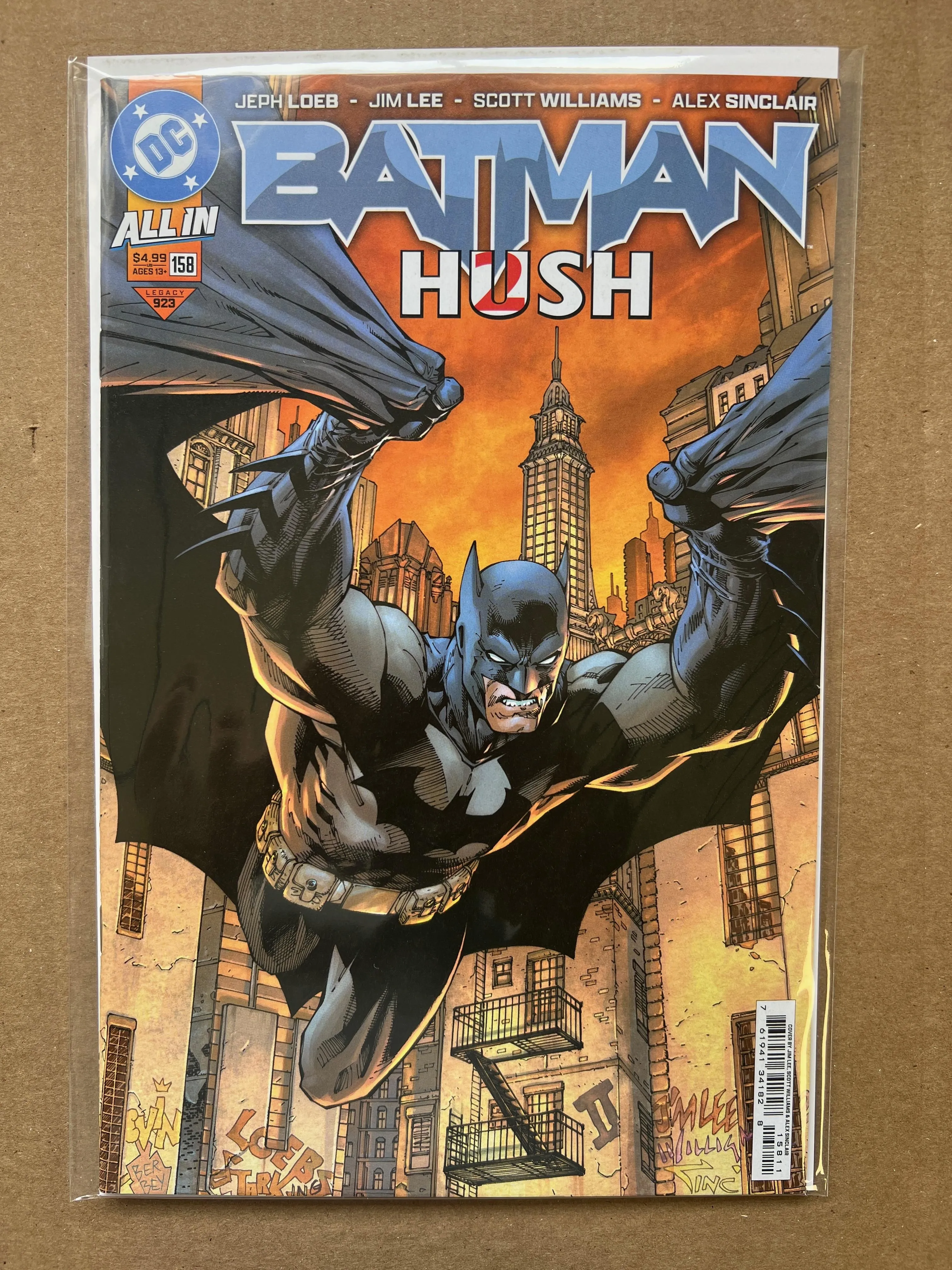 Product image for BATMAN #158 CVR A JIM LEE & SCOTT WILLIAMS