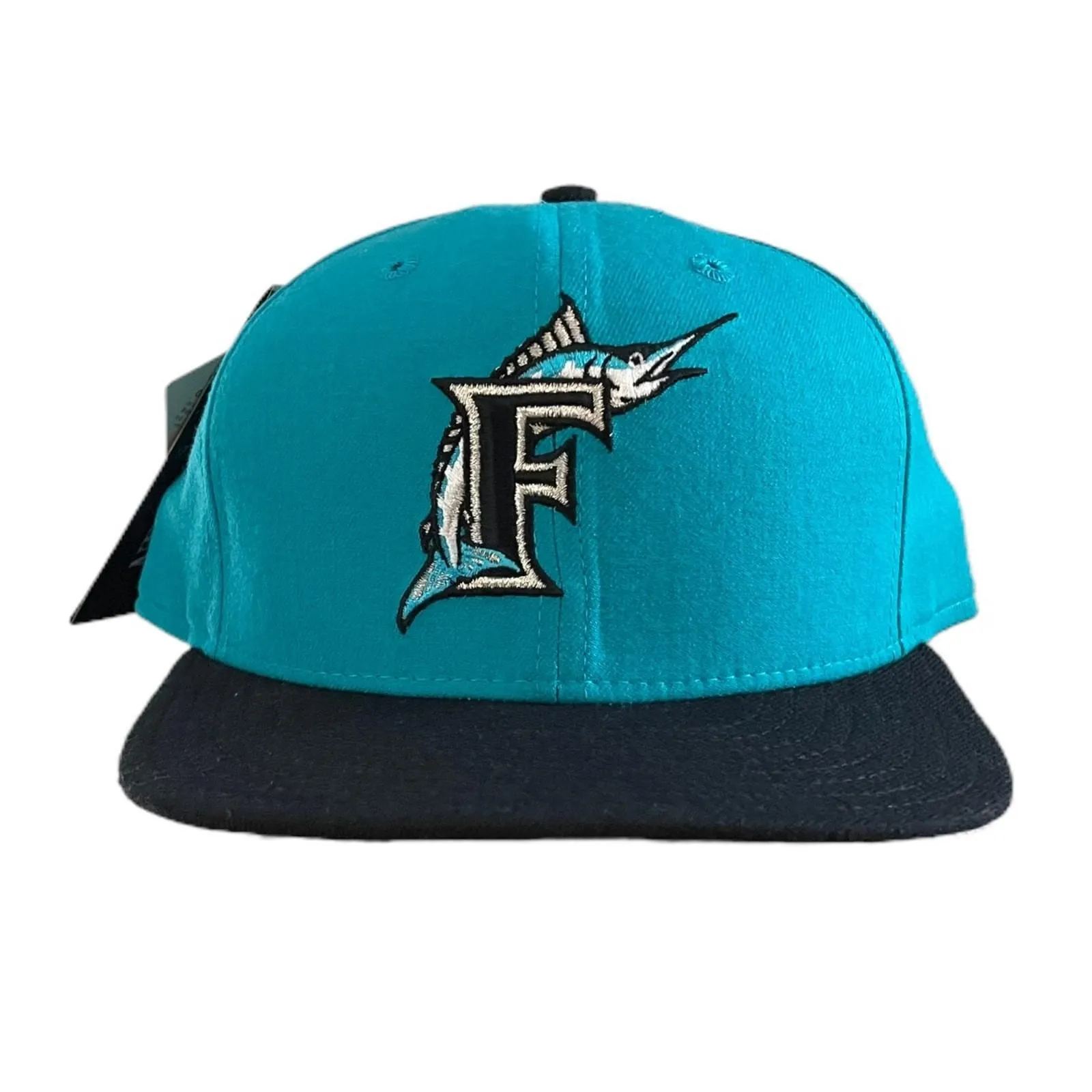 Product image for New Era Vintage Florida Marlins Fitted Hat 7 1/4 - new-with-tags - New Era