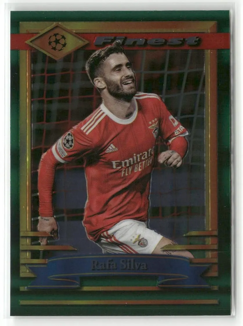 Product image for 2022-23 Topps Finest Flashbacks UEFA Club Competitions #68 Rafa Silva