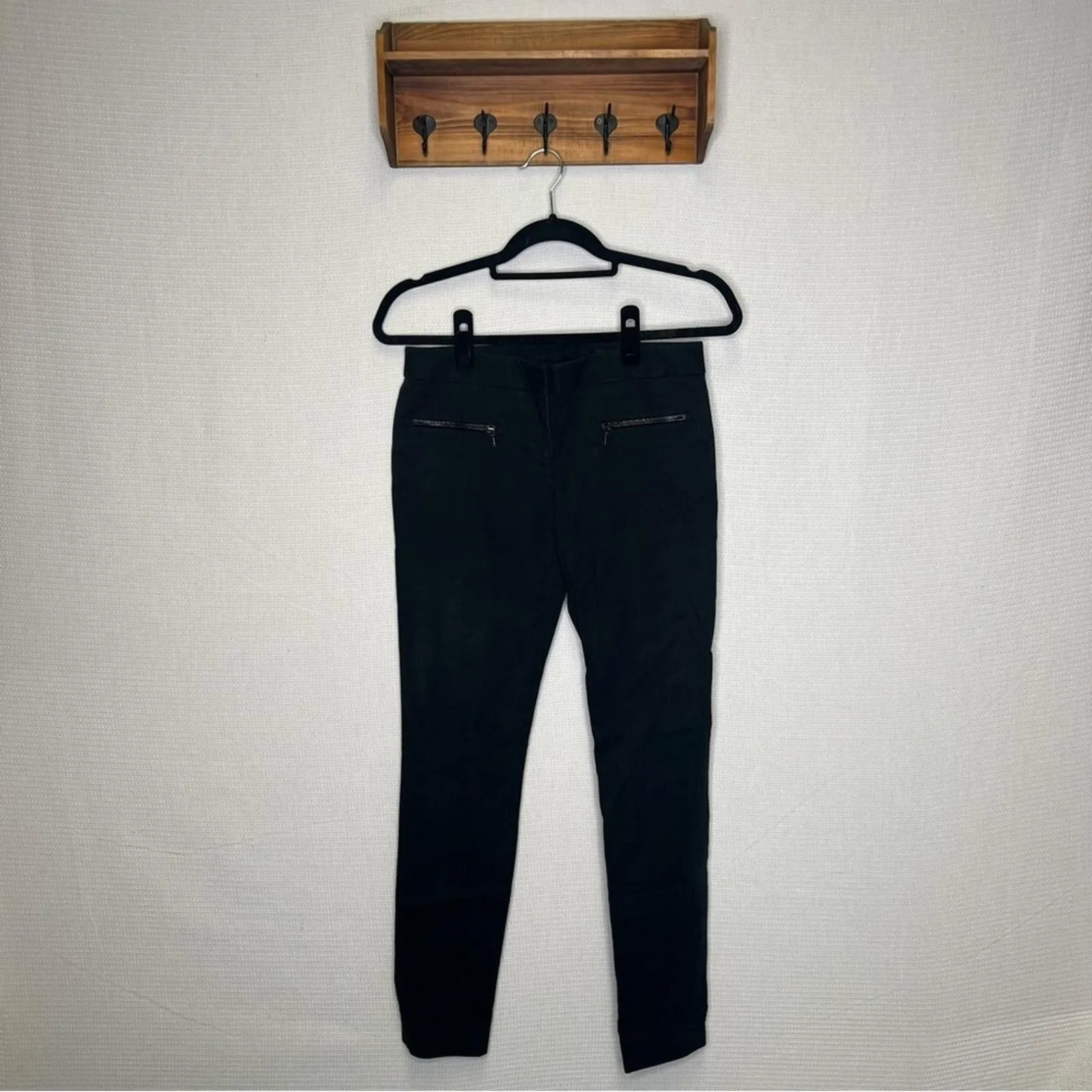 Product image for Club Monaco | Woman’s Black Pants 4 Stretchy Pull On Bottoms