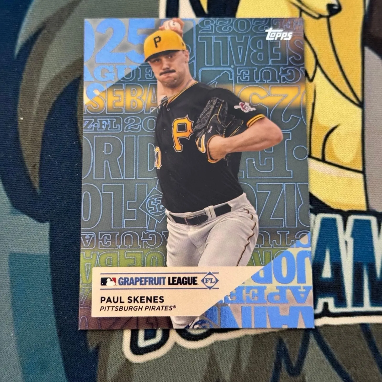 Product image for Paul Skenes Grapefruit League Insert Topps MLB Pittsburgh Pirates