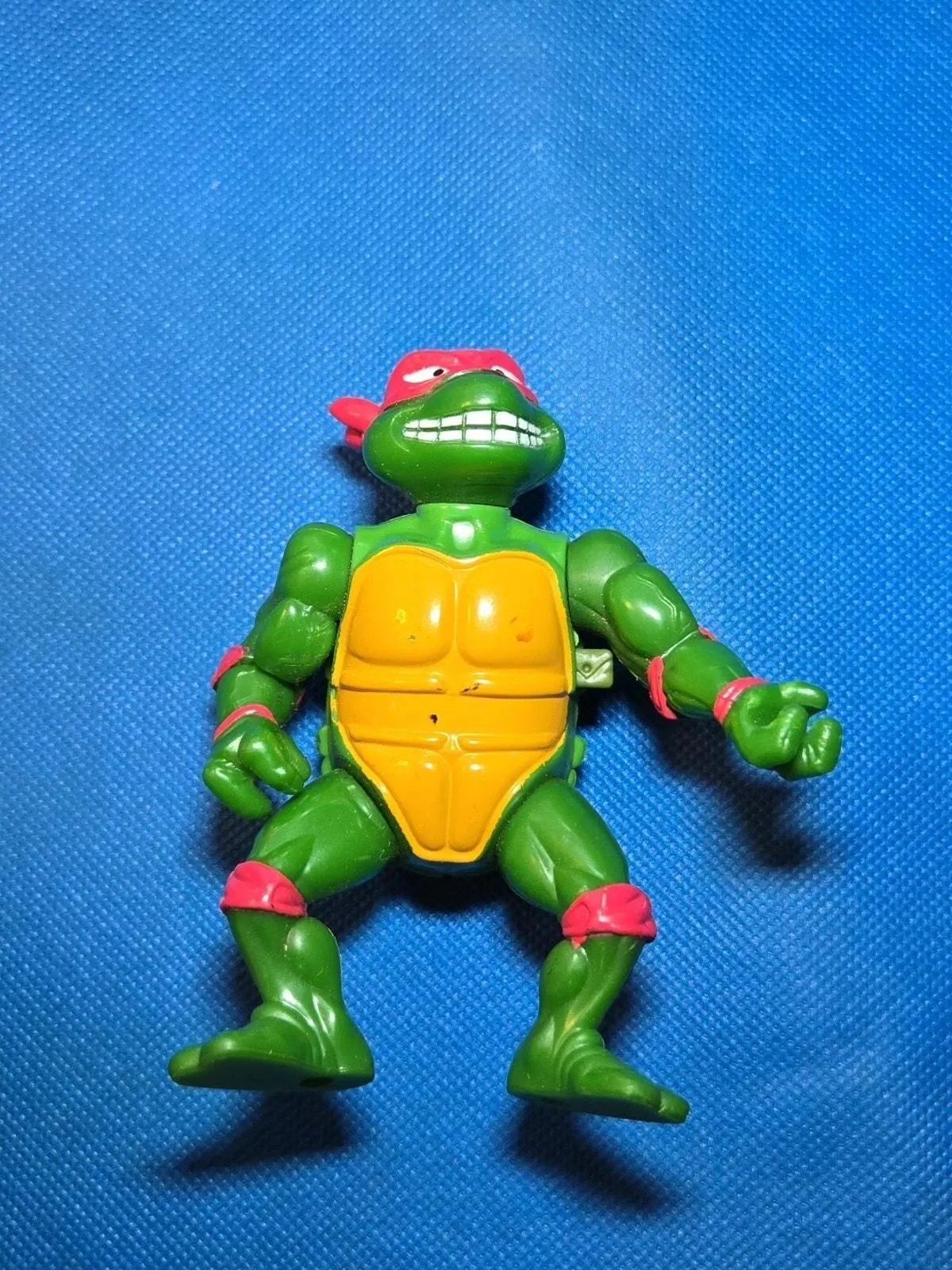 Product image for Vintage 1989 TMNT Ninja Turtles Figure Wacky Action Raphael