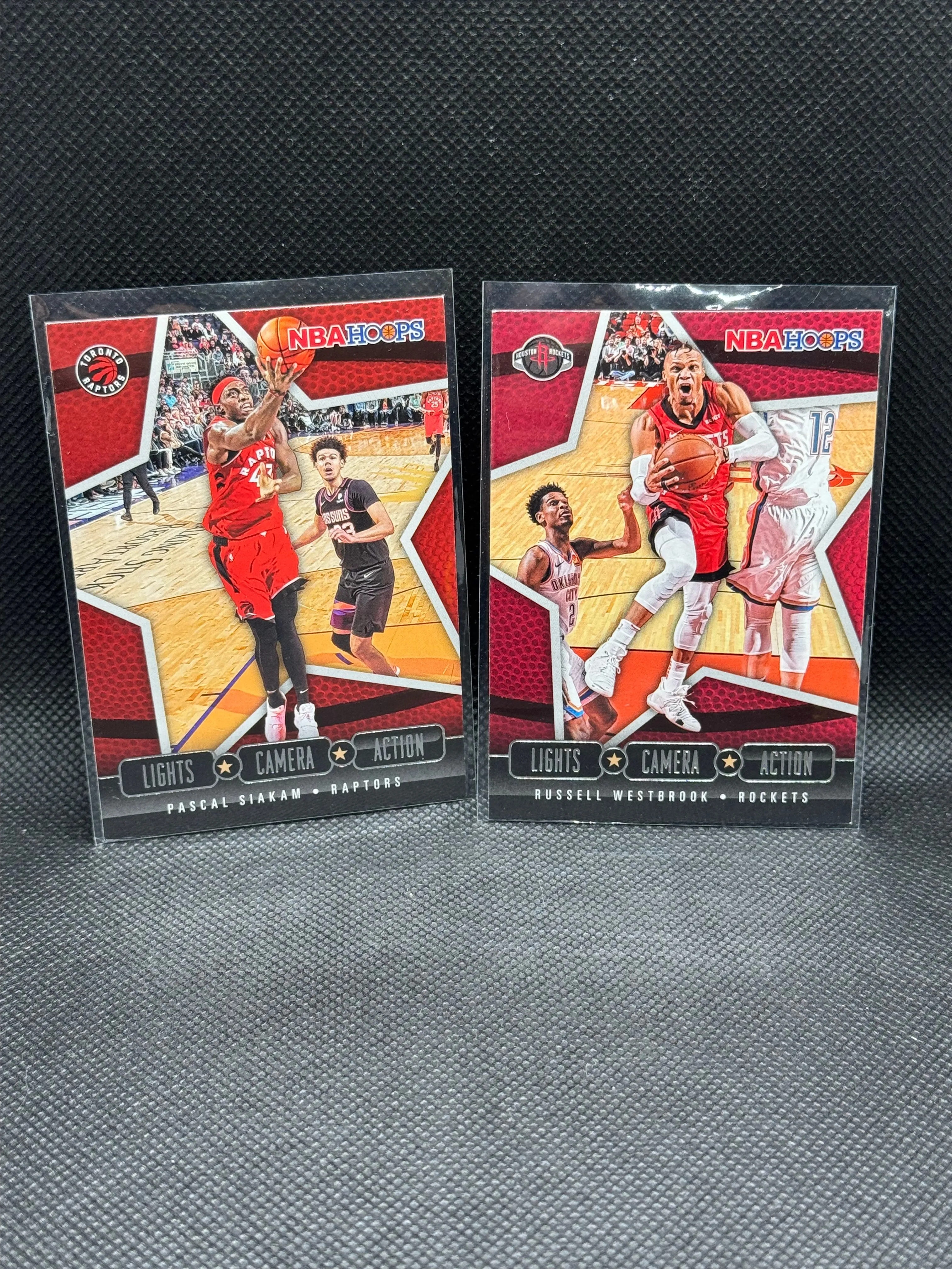 Product image for 2 Card Lot - 2020-21 Lights Camera Action (Siakam, Westbrook)