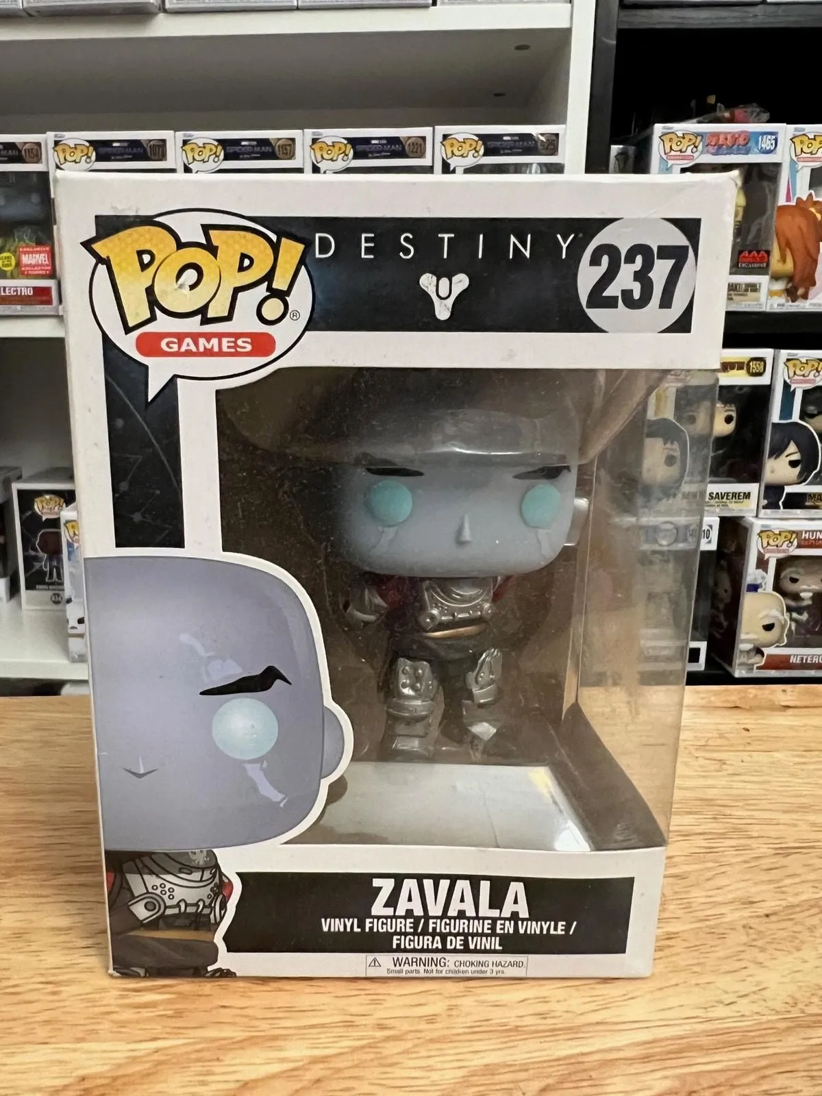 Product image for VAULTED Zavala Destiny Funko Pop #237 Games Gaming Activision Xbox Commander