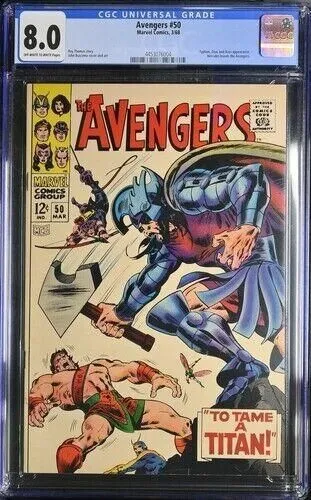 Product image for Avengers #50 - 8.0 CGC