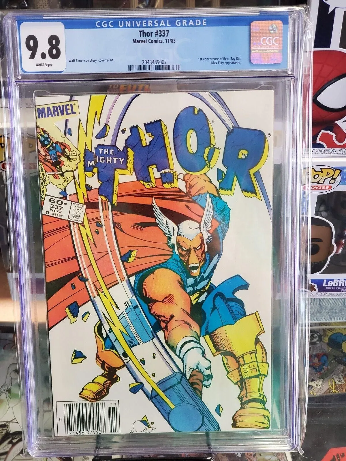 Product image for Thor #337 - CGC 9.8 - 1st Appearance Beta Ray Bill