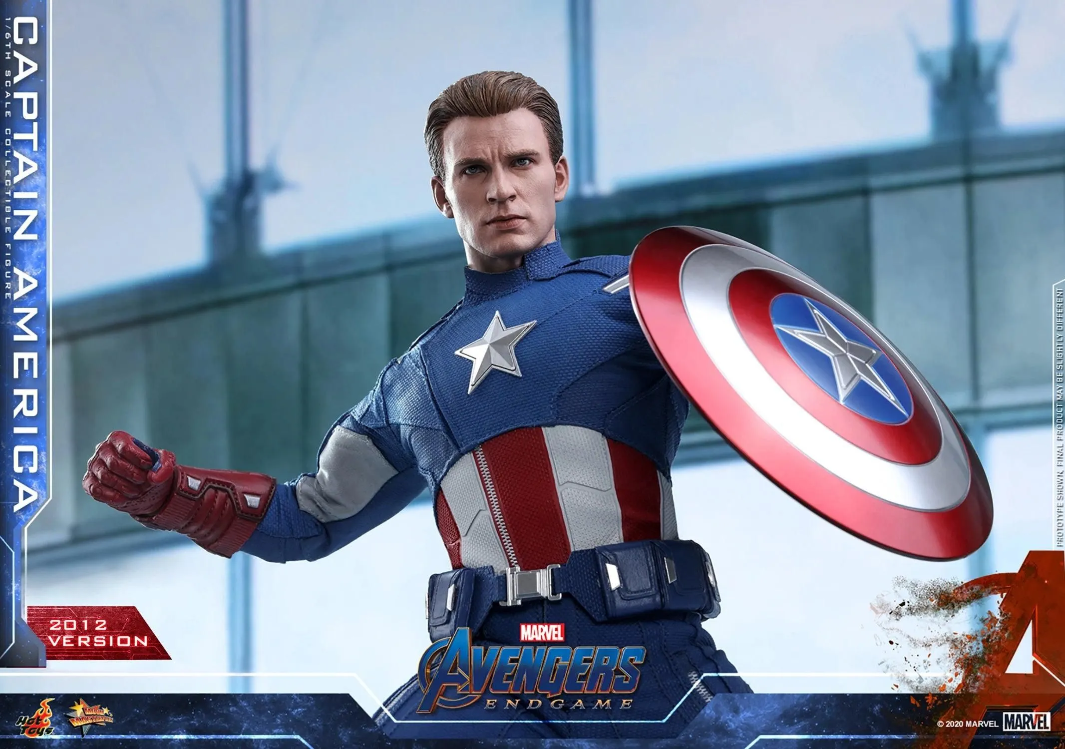 Product image for Captain America (2012 Version) Hot Toy