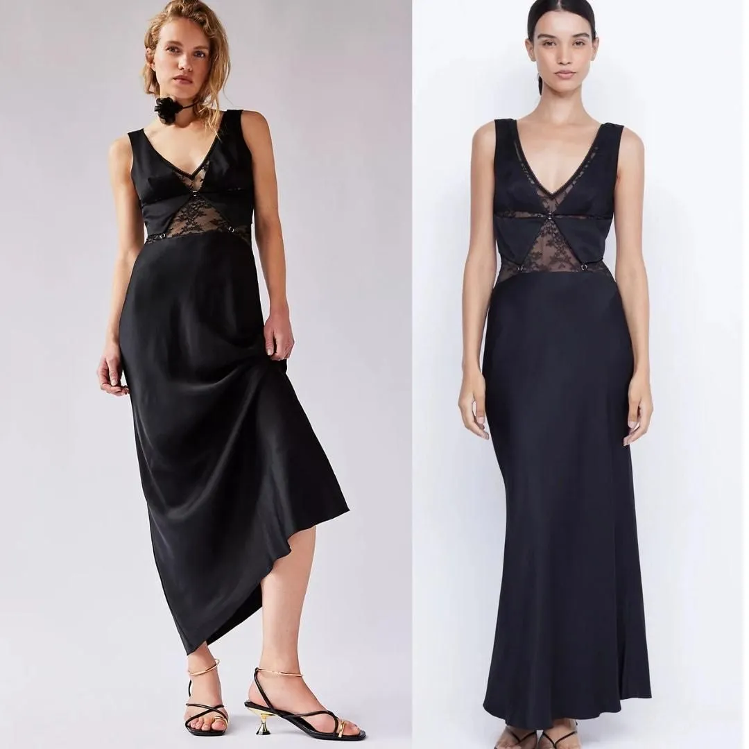 NEW Free People x Bec + Bridge Juliette Maxi Lace Dress Black Whimsygoth  Size 8 - new-without-tags - Free People  Whatnot: Shop, Sell, Connect