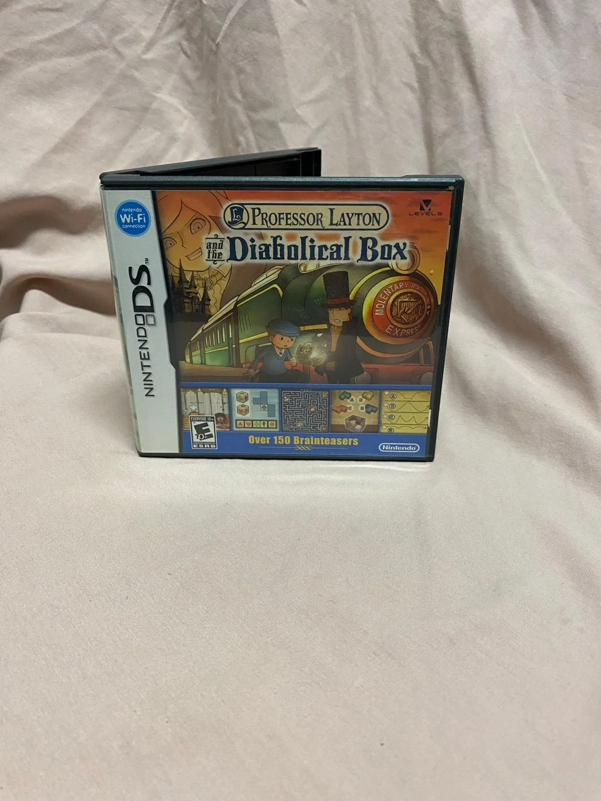 Product image for Professor Layton and the Diabolical Box (Nintendo DS, 2009) CIB